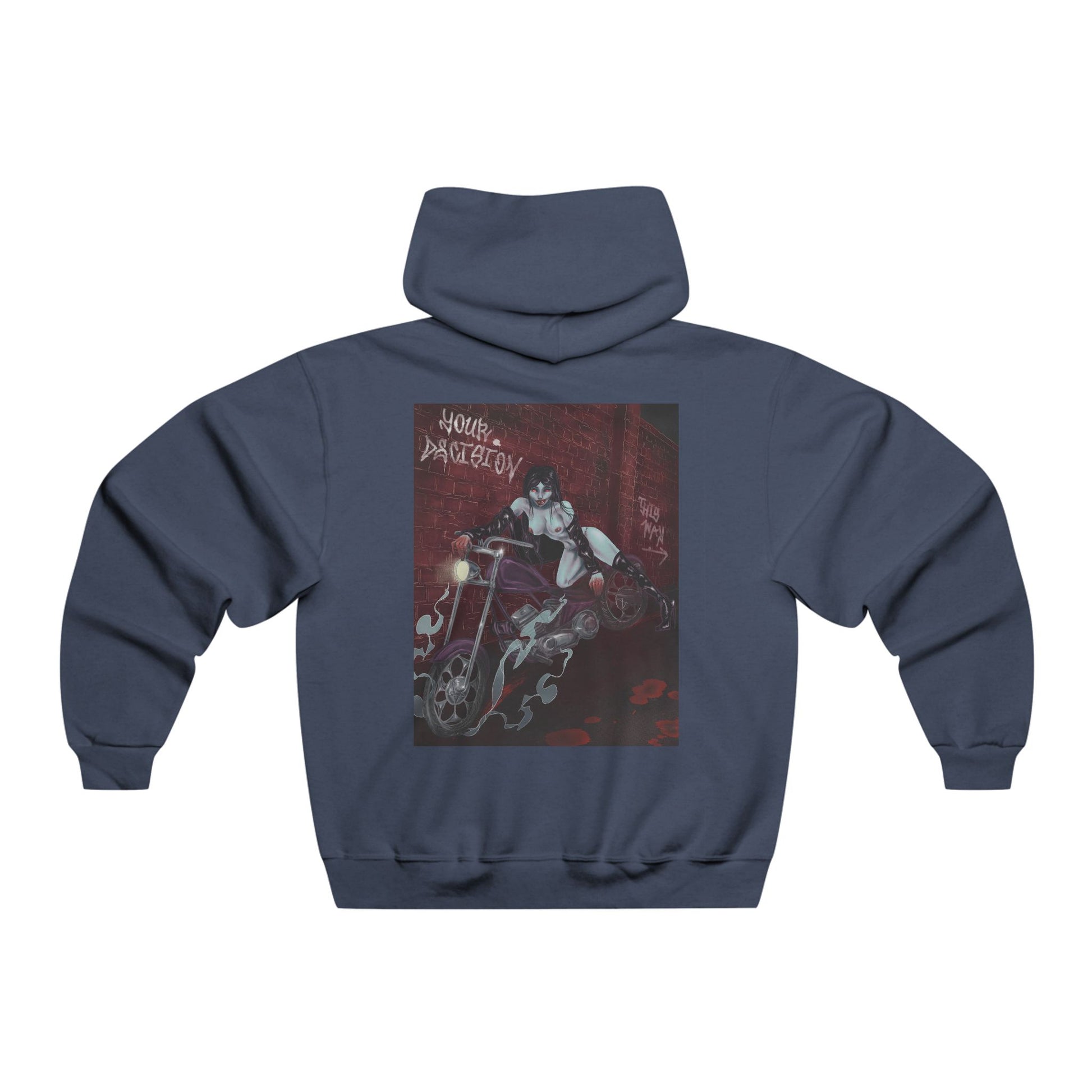 VAMPIRE GIRL Men's NUBLEND® Hooded Sweatshirt