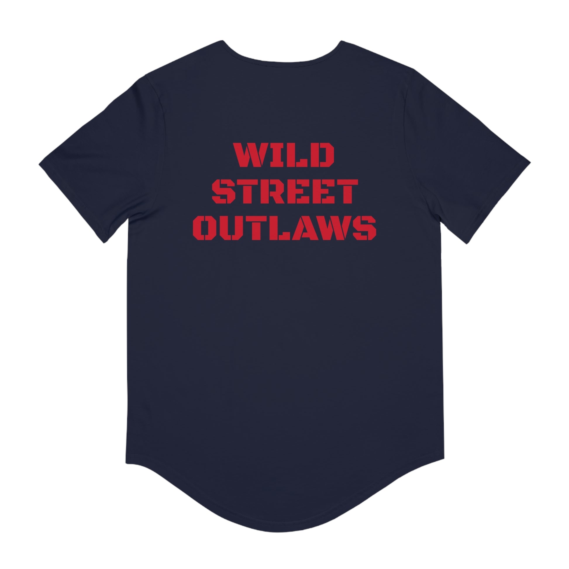 OUTLAW Men's Jersey Curved Hem Tee