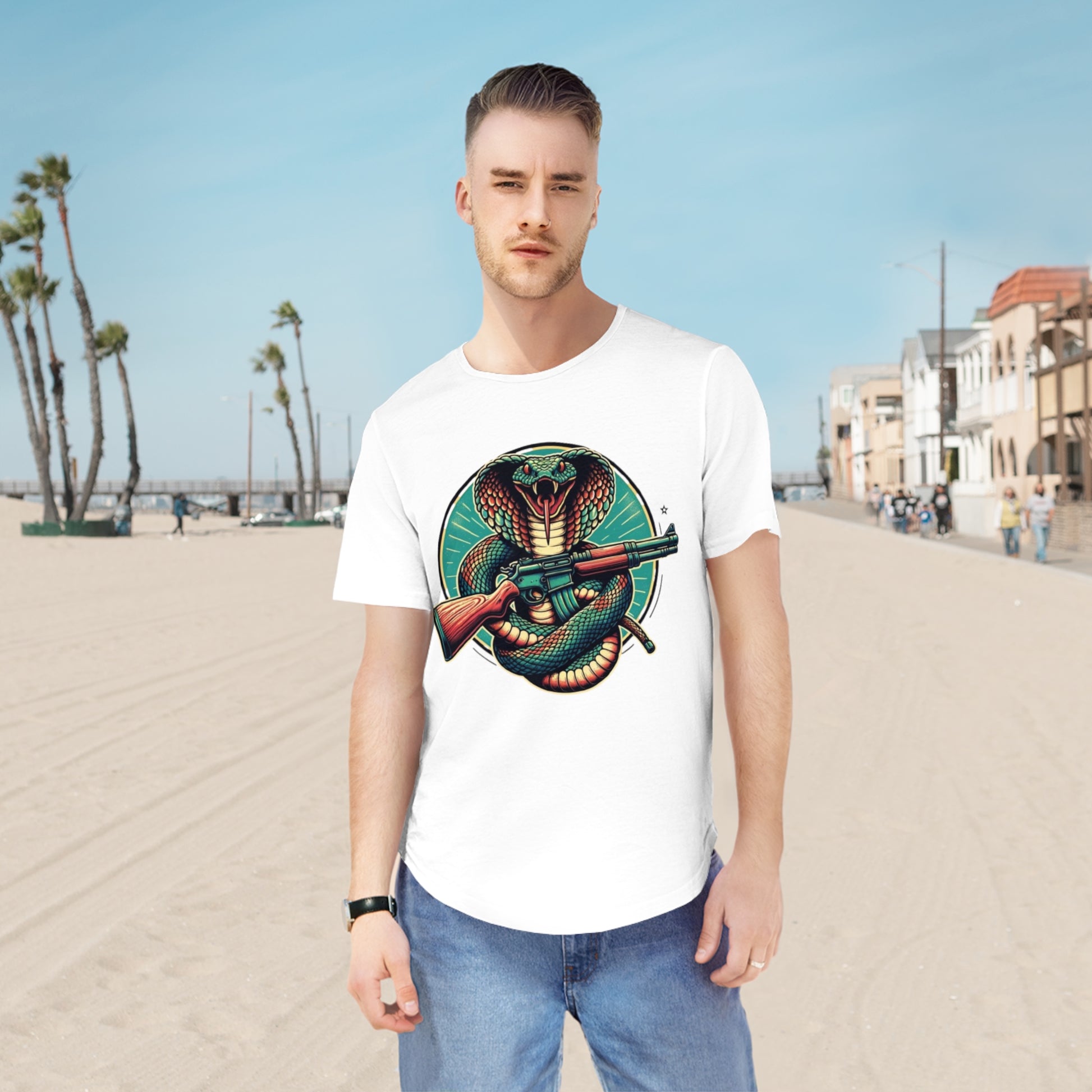 Cobra & Gun Graphic Tee