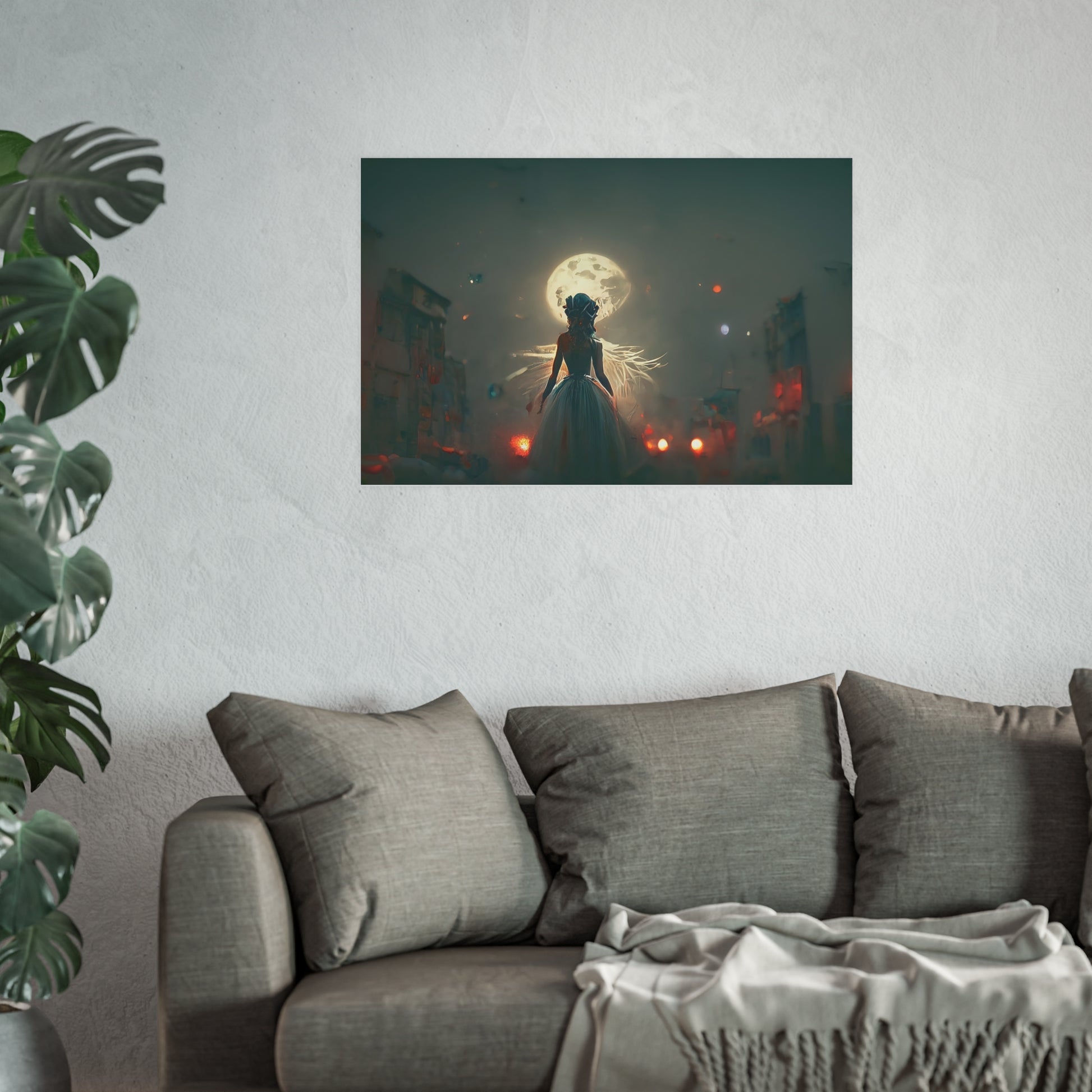 The Moon-Satin and Archival Matte Poster