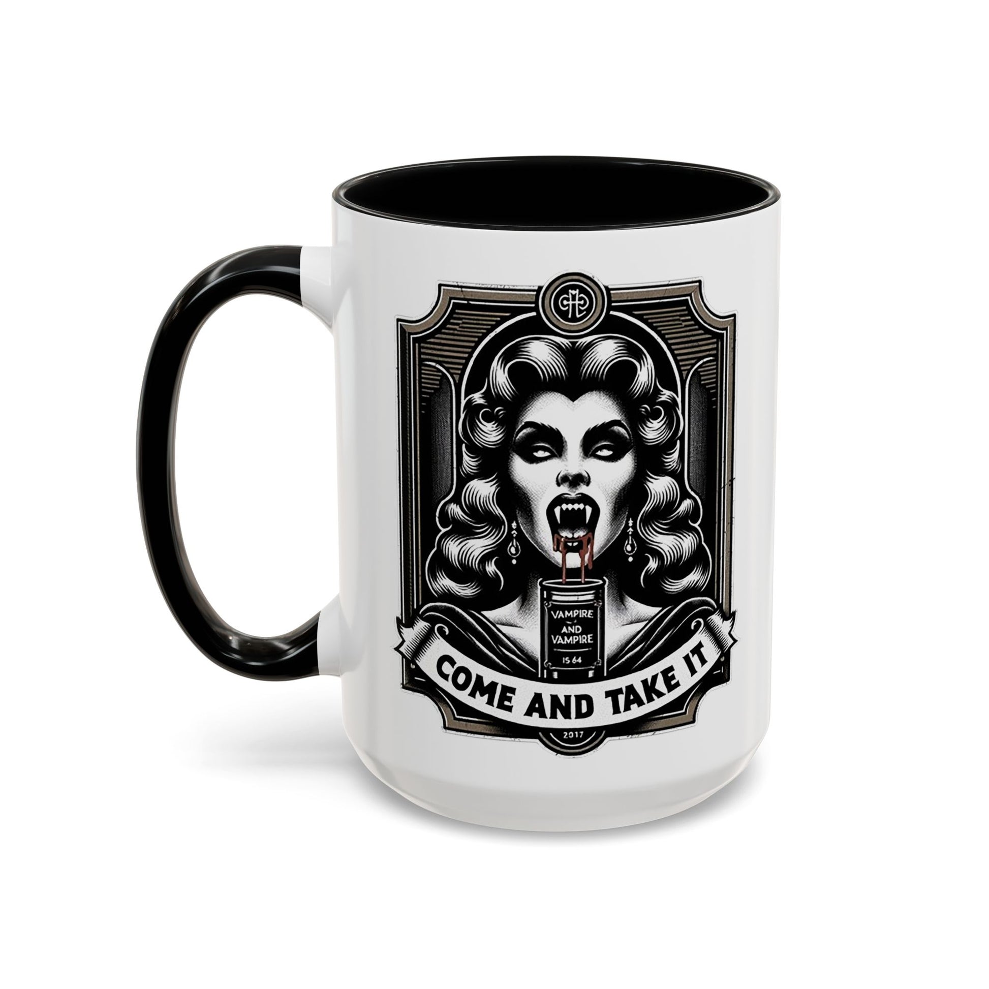 Come and Take It-Accent Coffee Mug (11, 15oz)