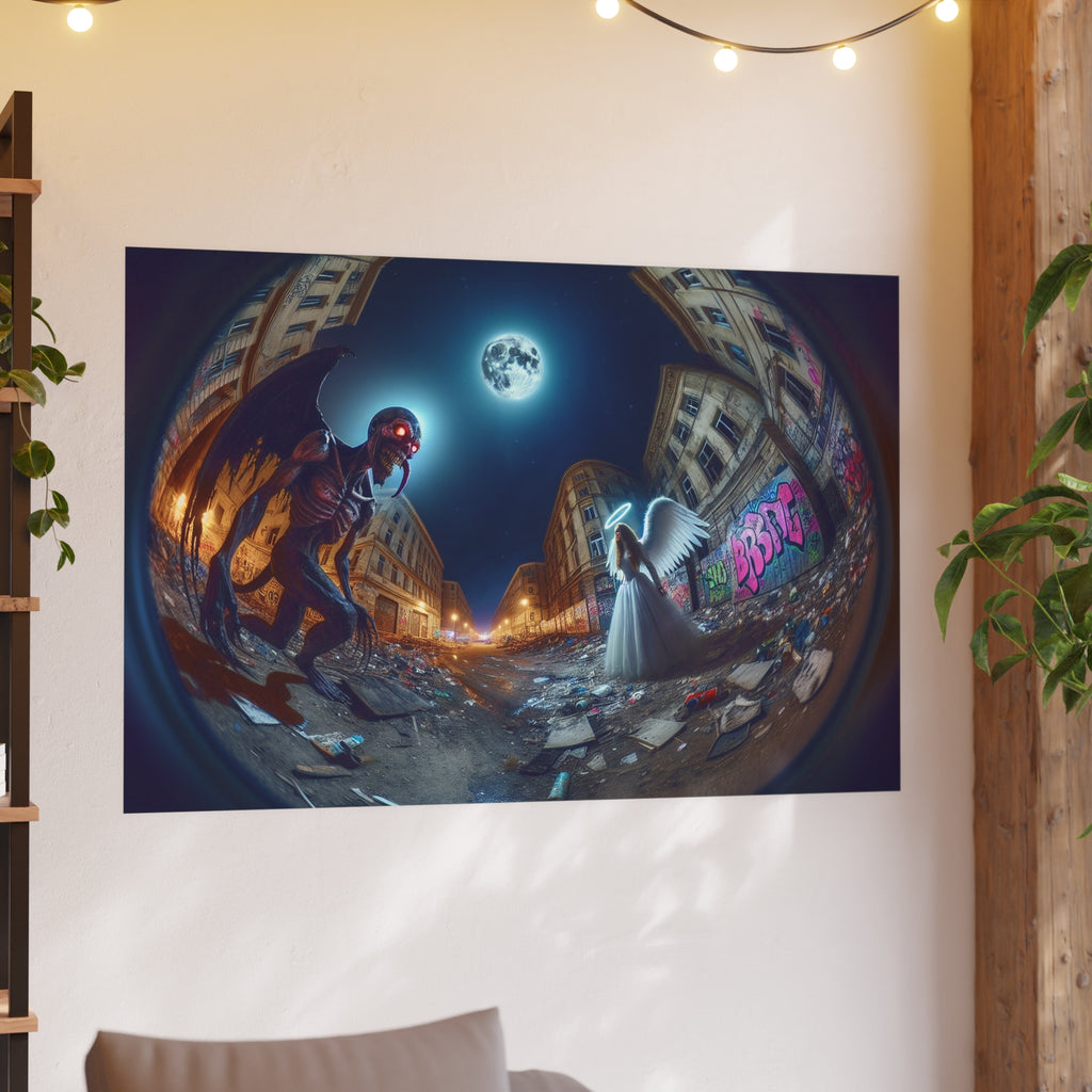 The VortexSatin and Archival Matte Poster