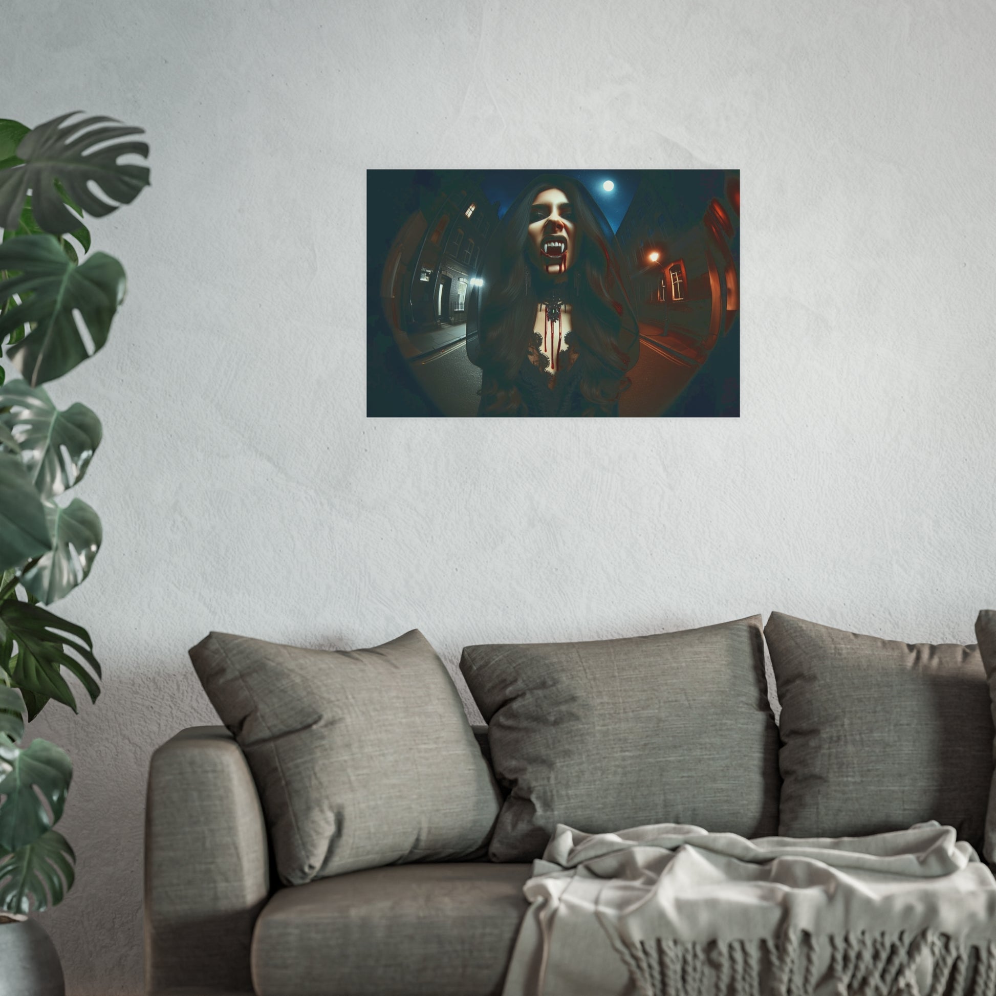 Vampire Mouth Satin and Archival Matte Poster