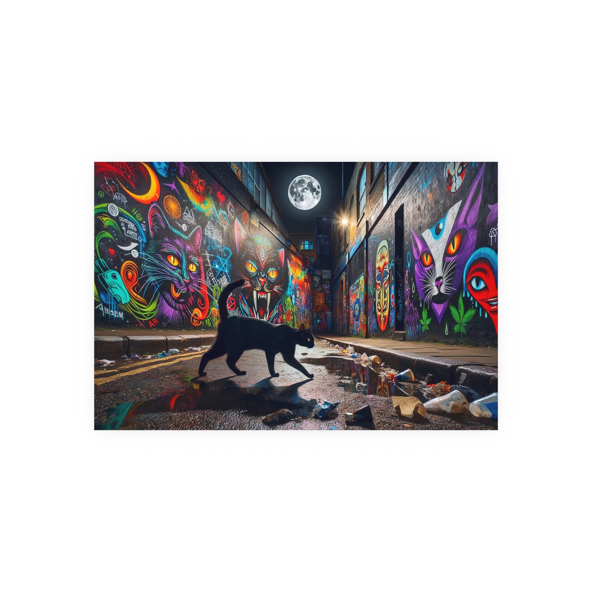 Night Stalker Satin and Archival Matte Poster