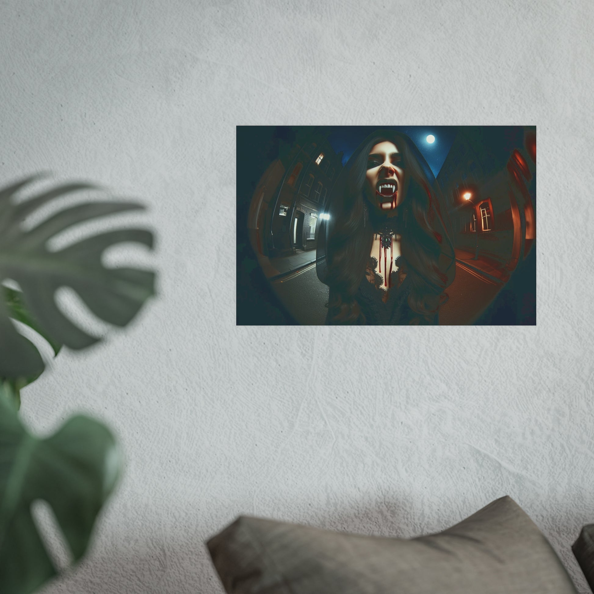 Vampire Mouth Satin and Archival Matte Poster
