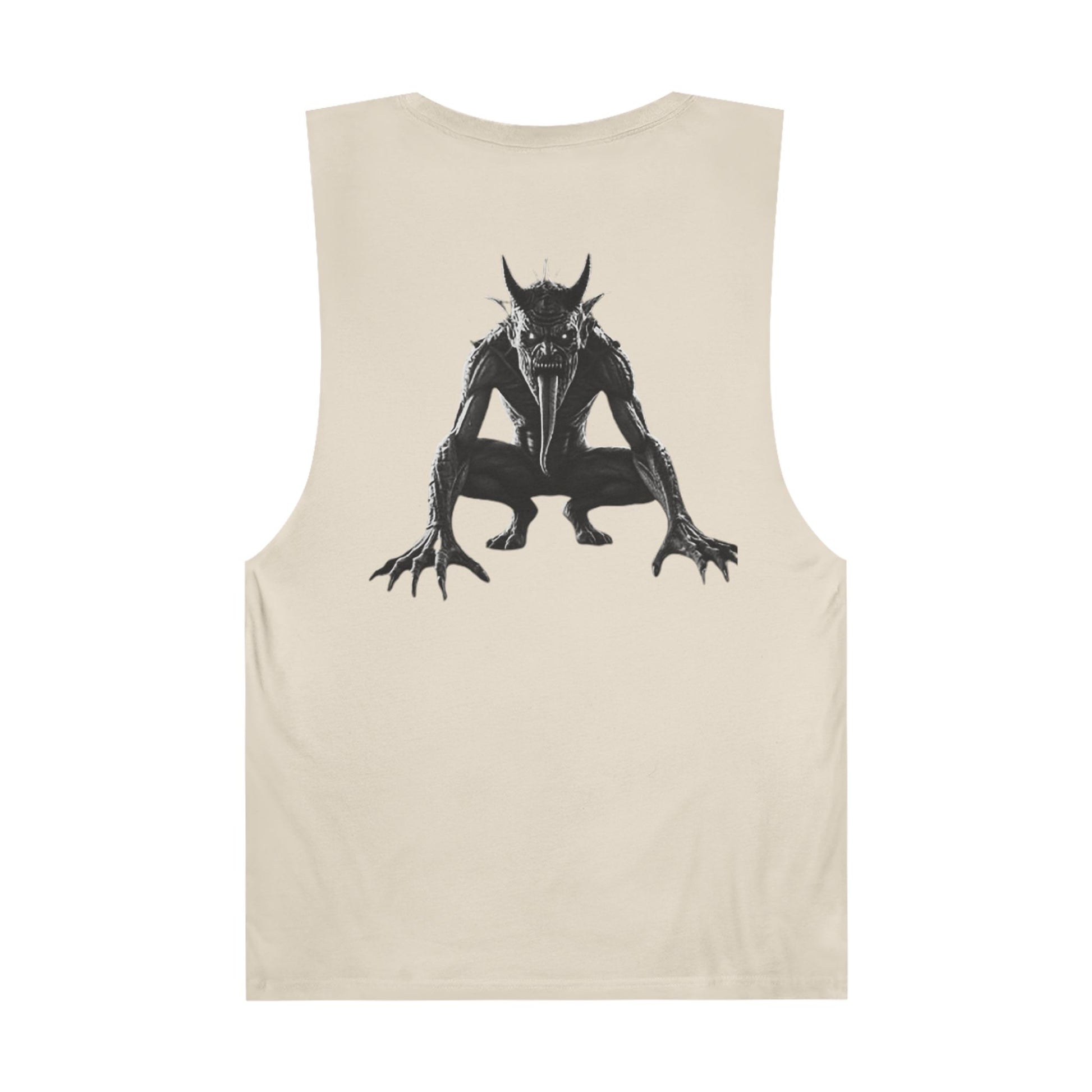 Demon Sleeveless Tee-Unisex Graphic Tank Top featuring Demon Design, Streetwear