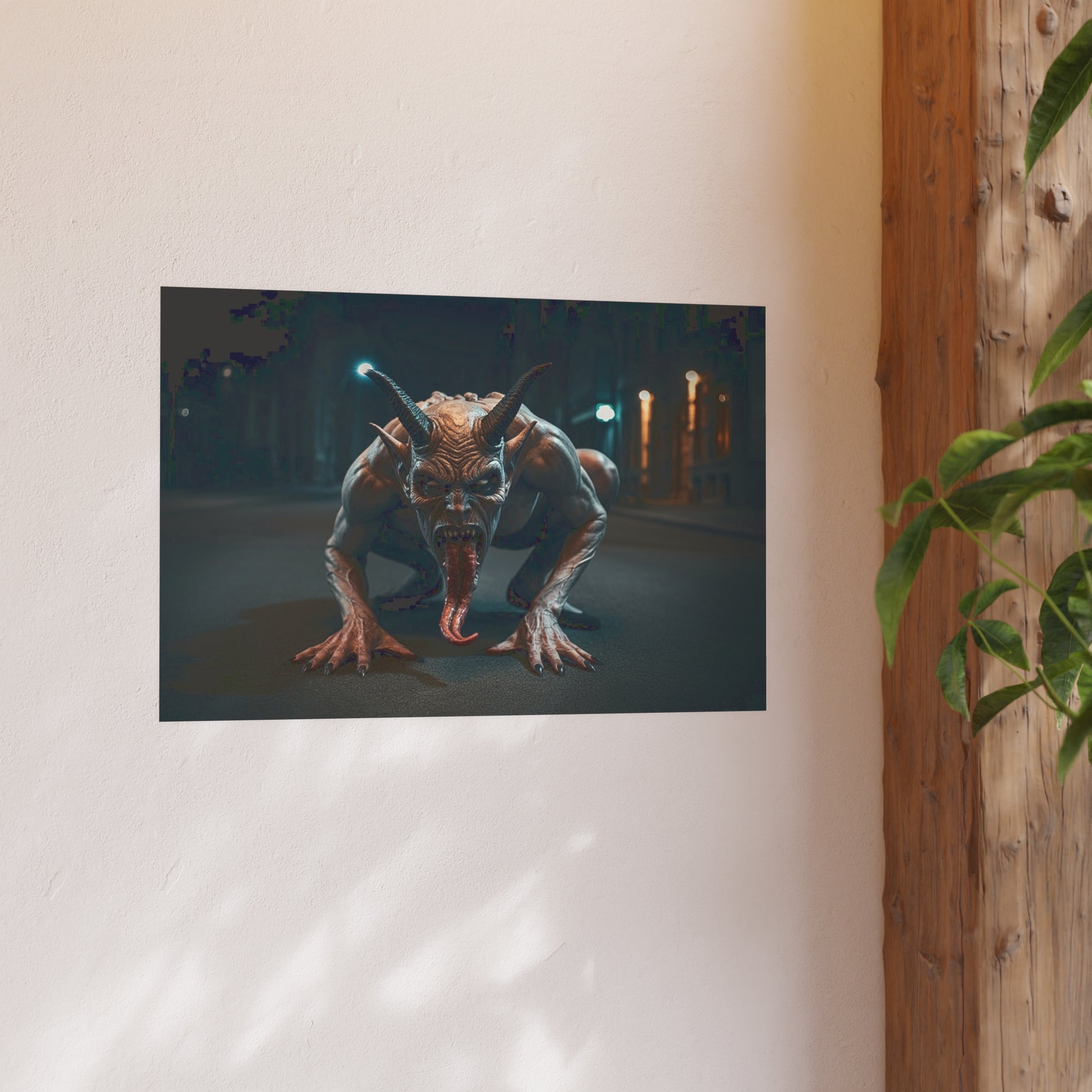 Street Demon Satin and Archival Matte Poster