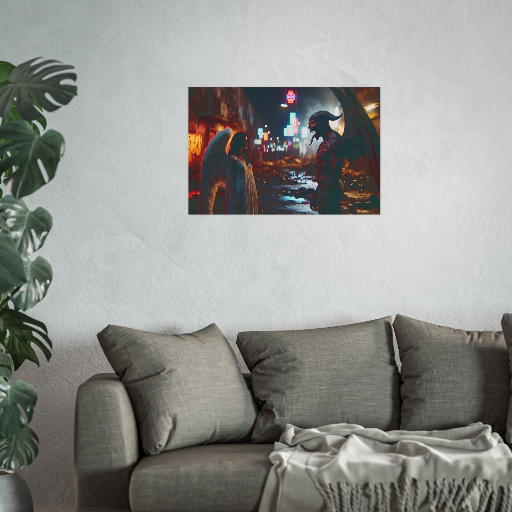 The Encounter Satin and Archival Matte Poster