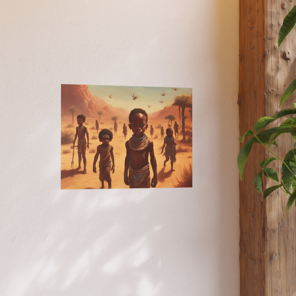 Africa Satin and Archival Matte Poster