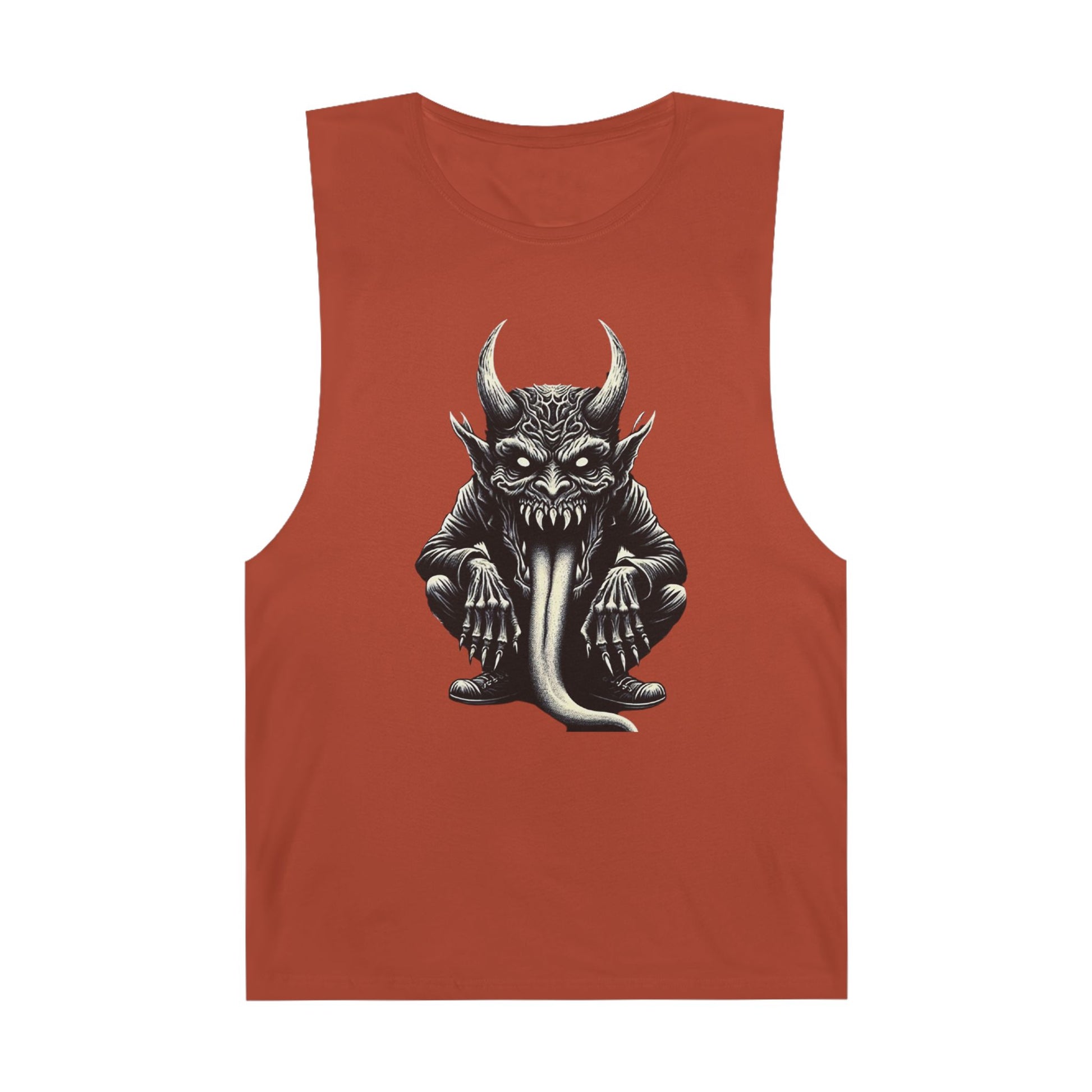 Demon Sleeveless Tee-Unisex Graphic Tank Top featuring Demon Design, Streetwear