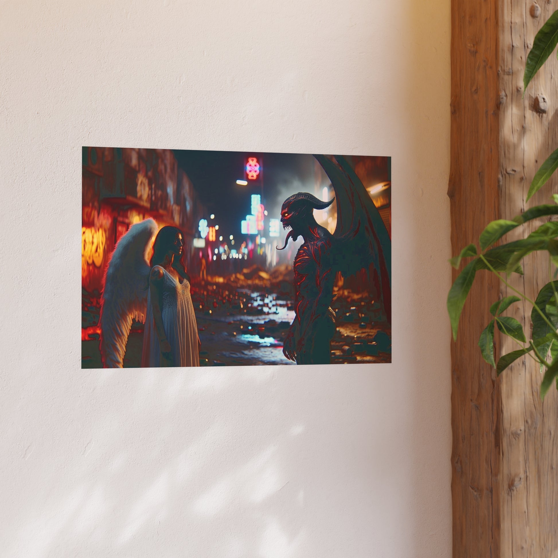The Encounter Satin and Archival Matte Poster