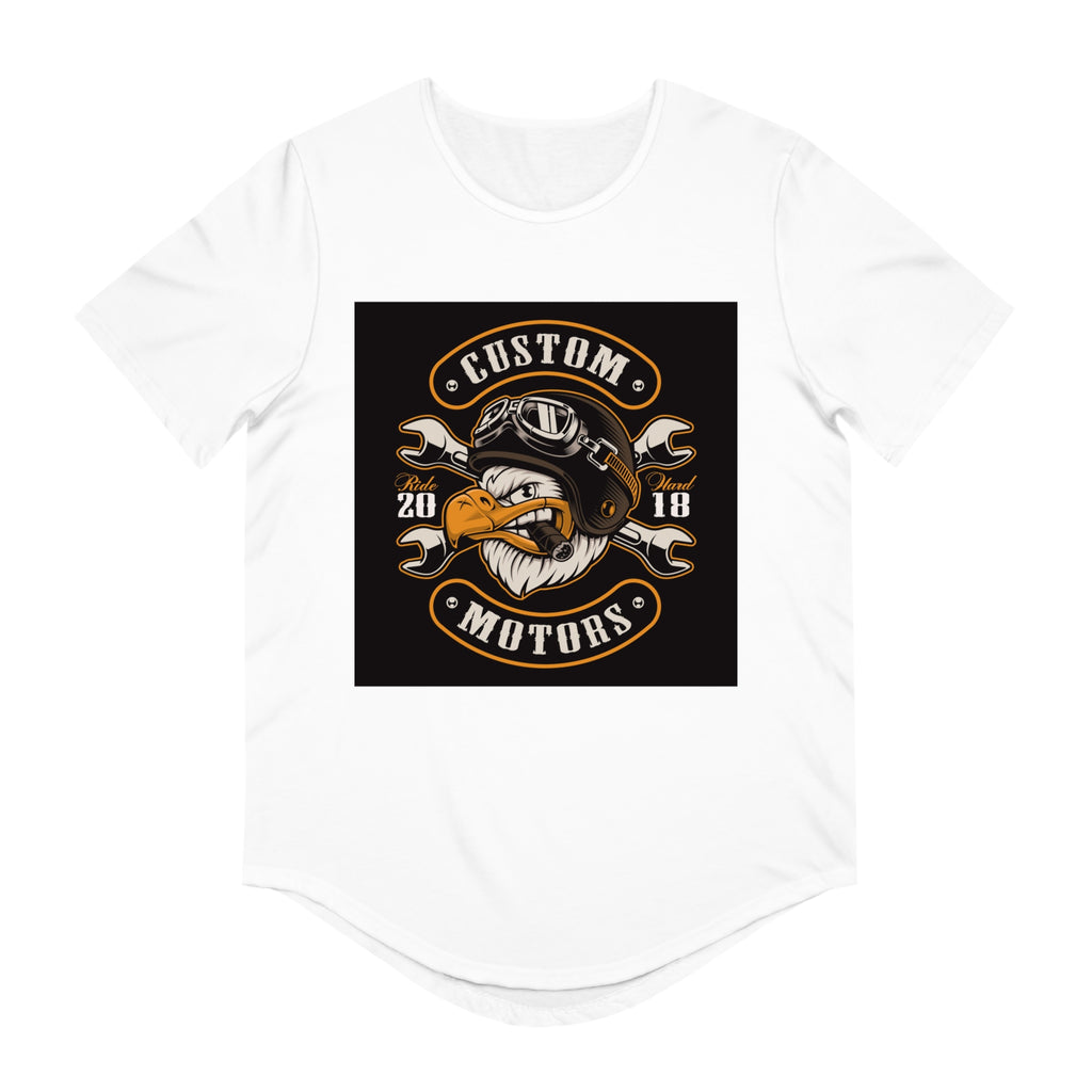 Custom Motors Curved Hem Tee