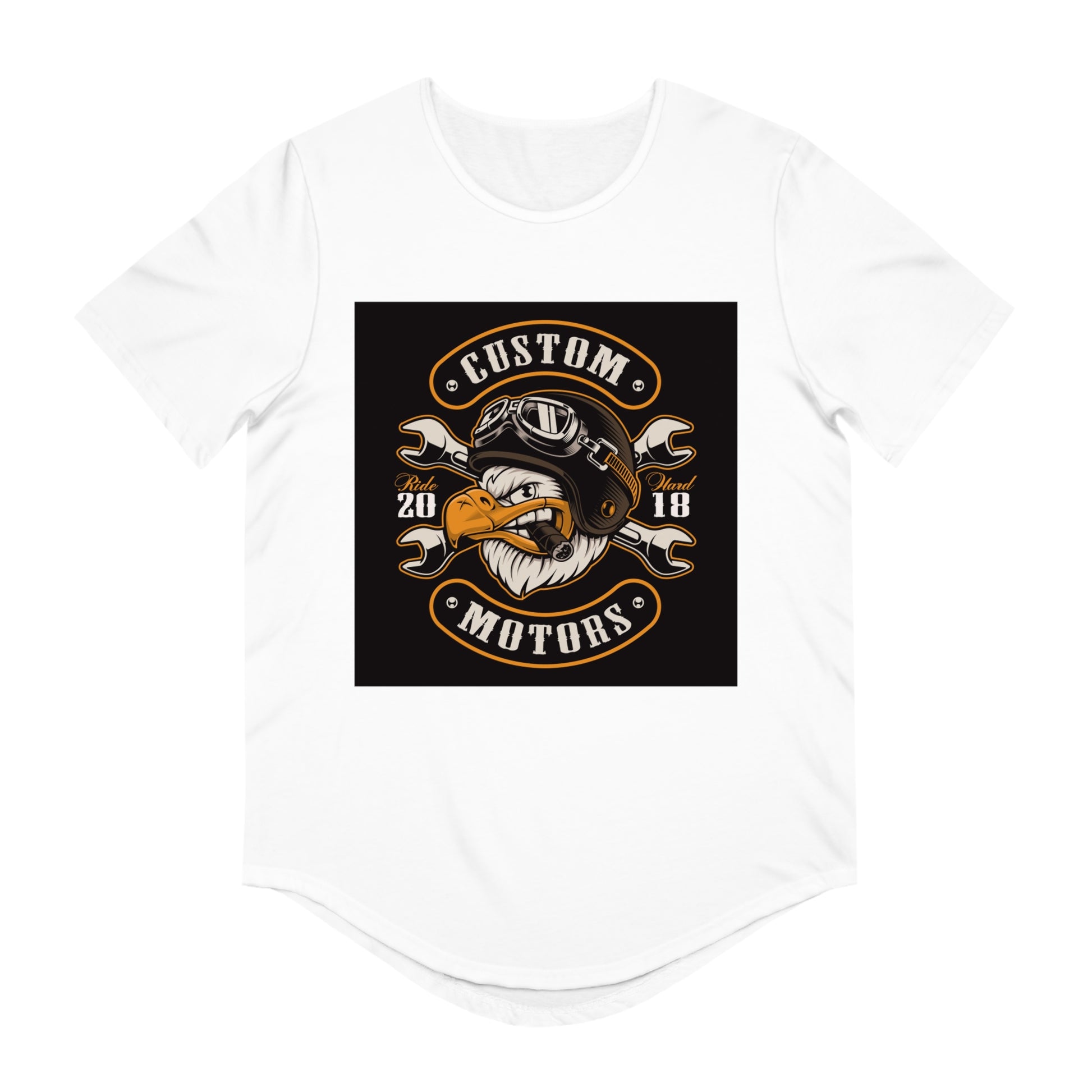 Custom Motors Curved Hem Tee