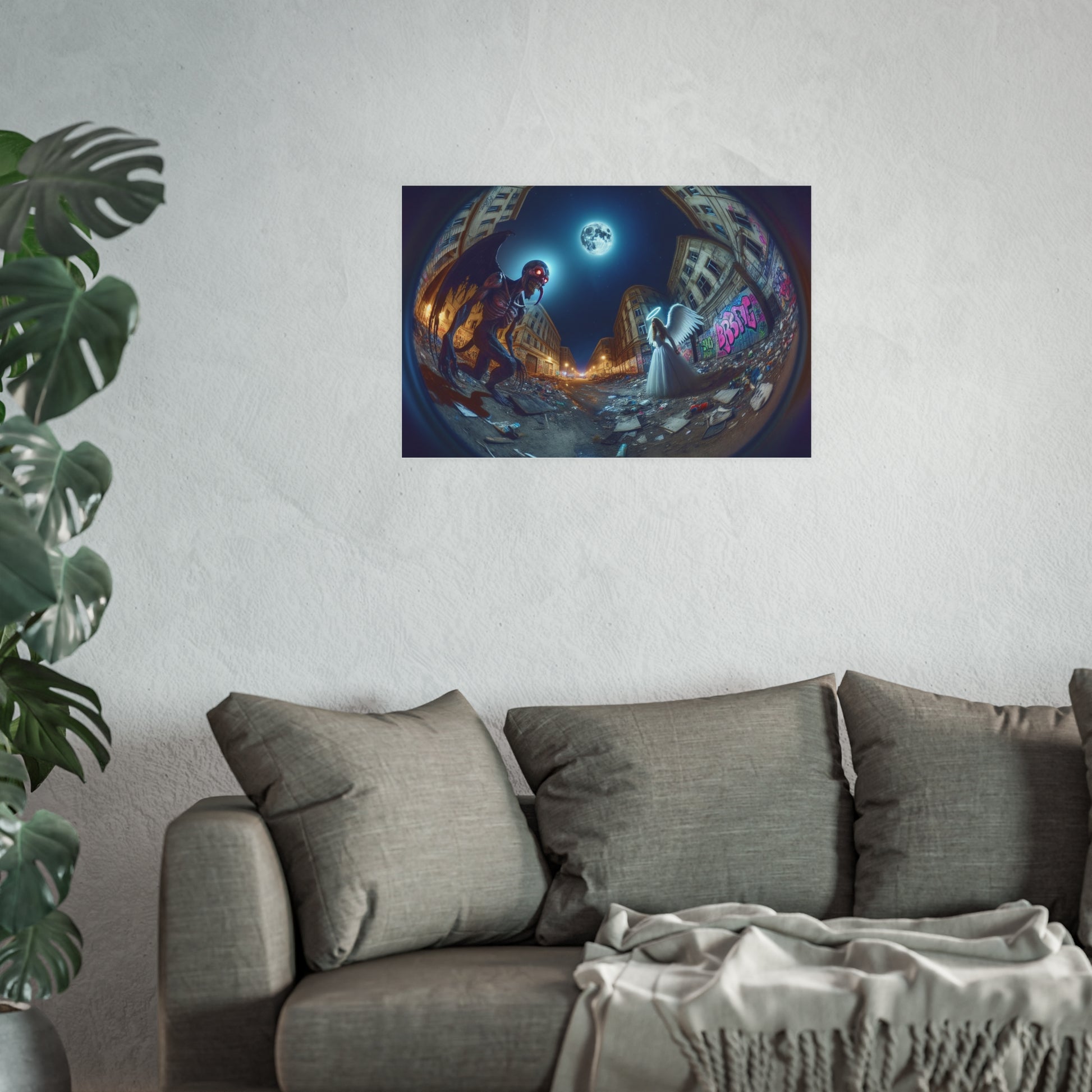 The VortexSatin and Archival Matte Poster