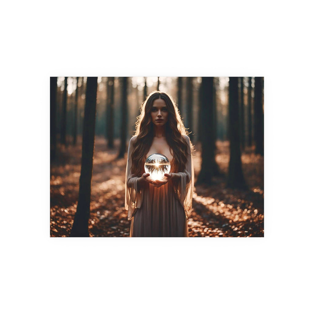Sunrise Crystal Ball Satin and Archival Matte Poster