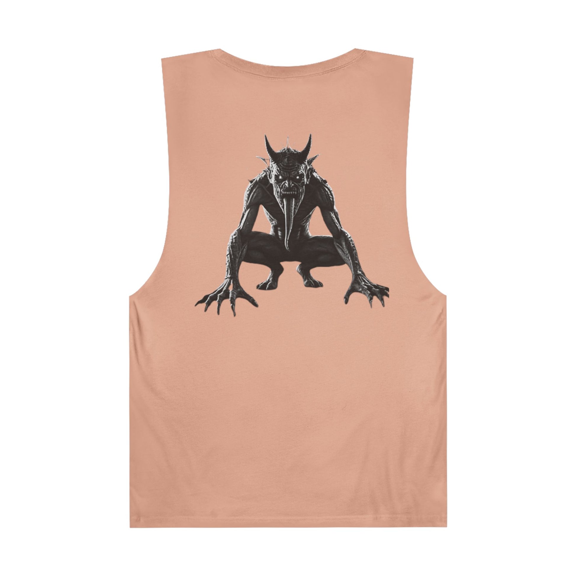 Demon Sleeveless Tee-Unisex Graphic Tank Top featuring Demon Design, Streetwear