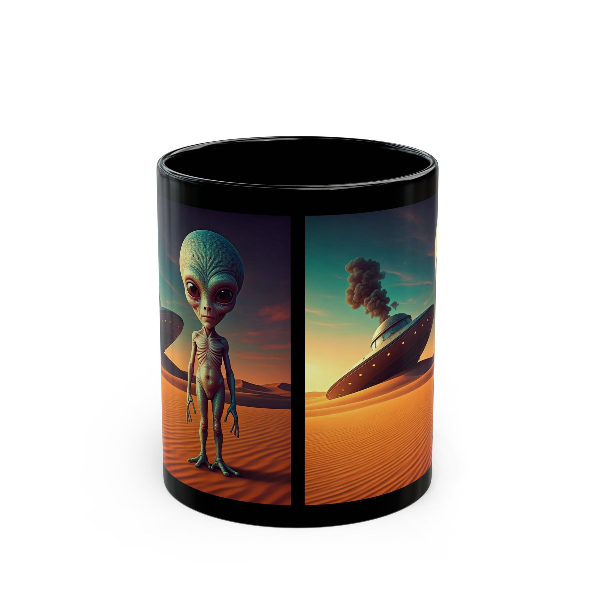 Take Me To Your Leader Black Mug (11oz, 15oz)
