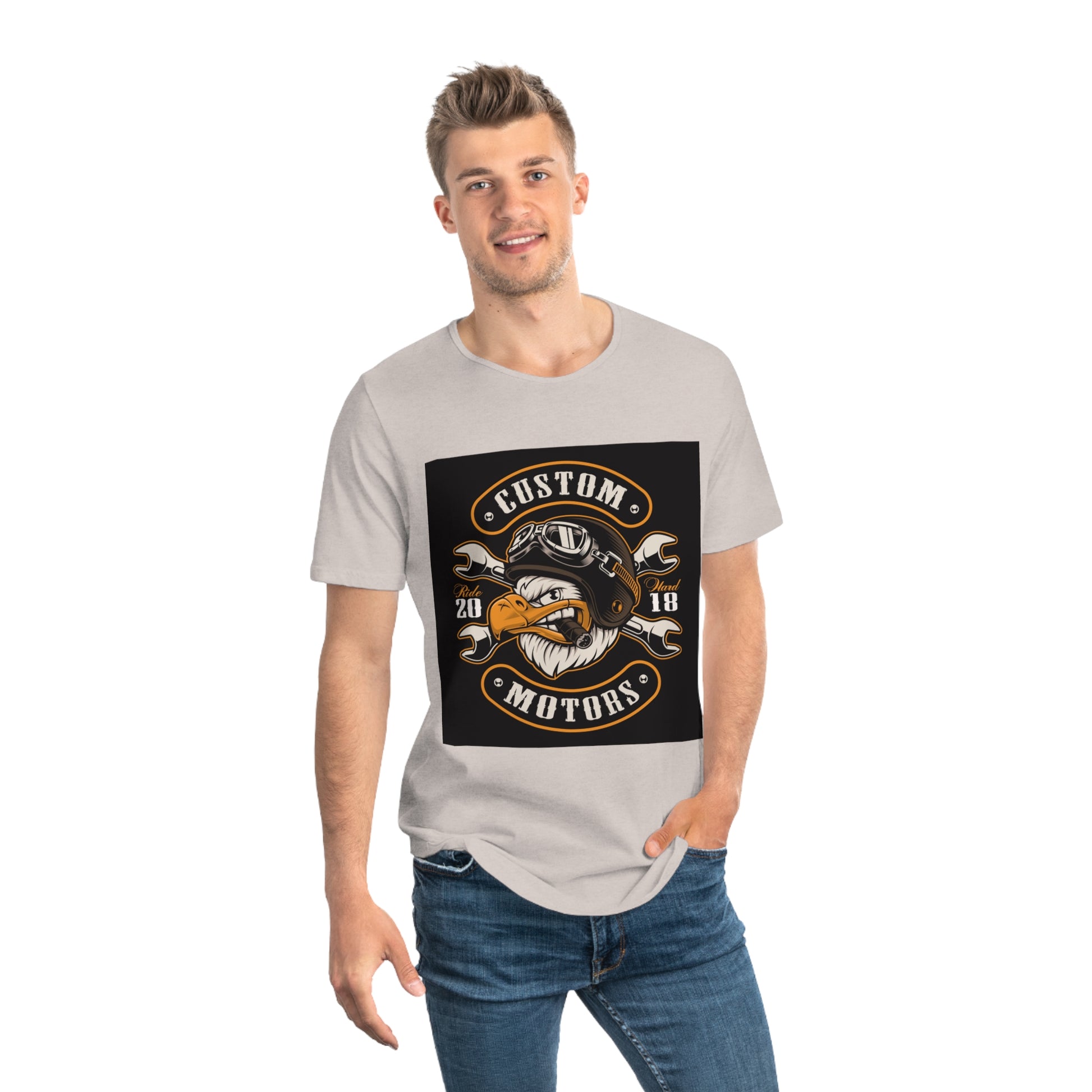 Custom Motors Curved Hem Tee