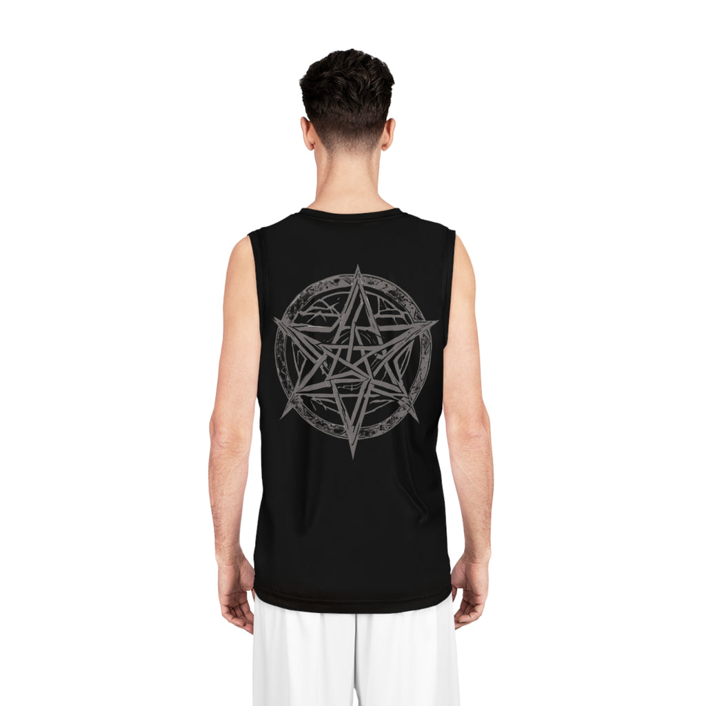 Pentagram Basketball Jersey (AOP)