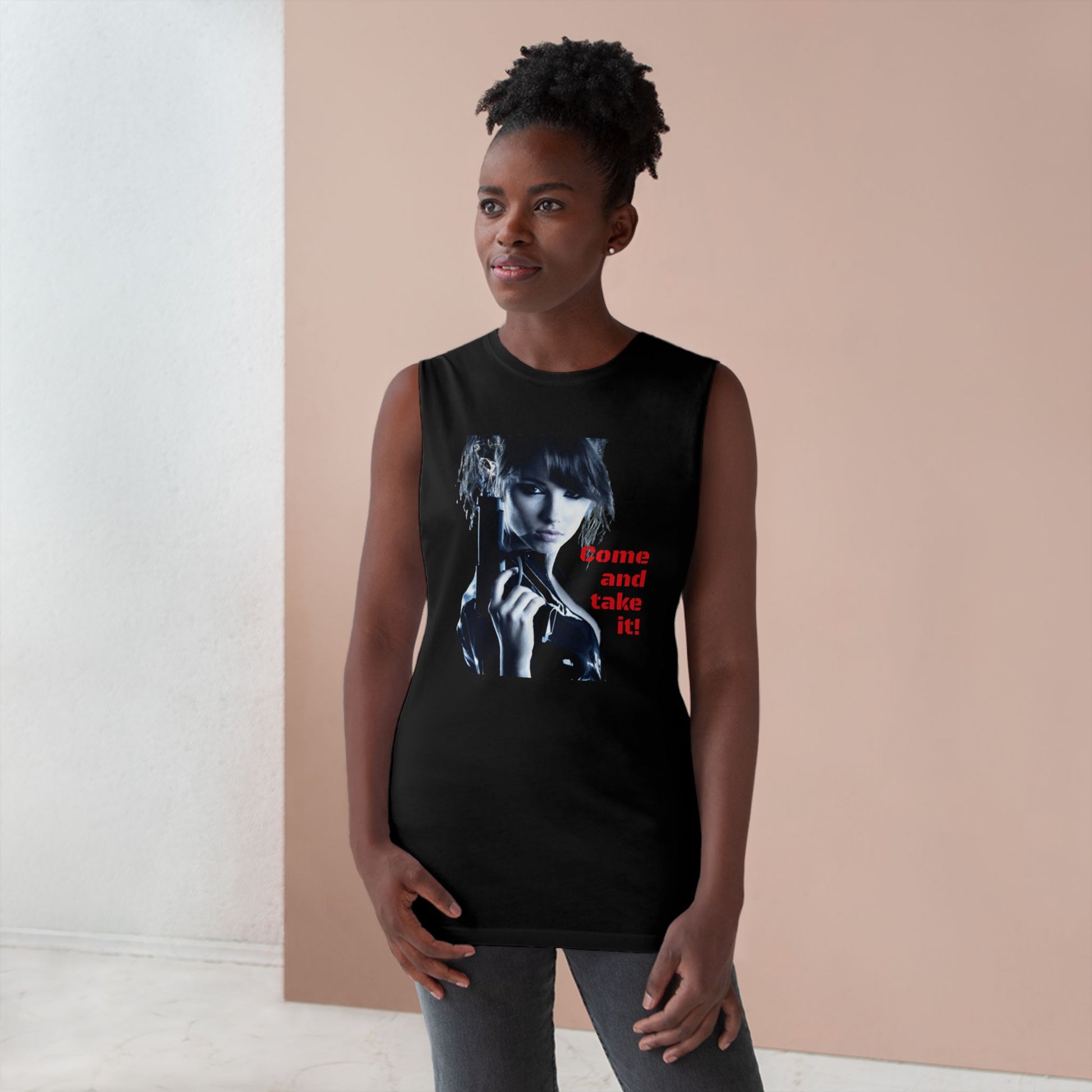 Come and take it! Version 2 Unisex Barnard Tank