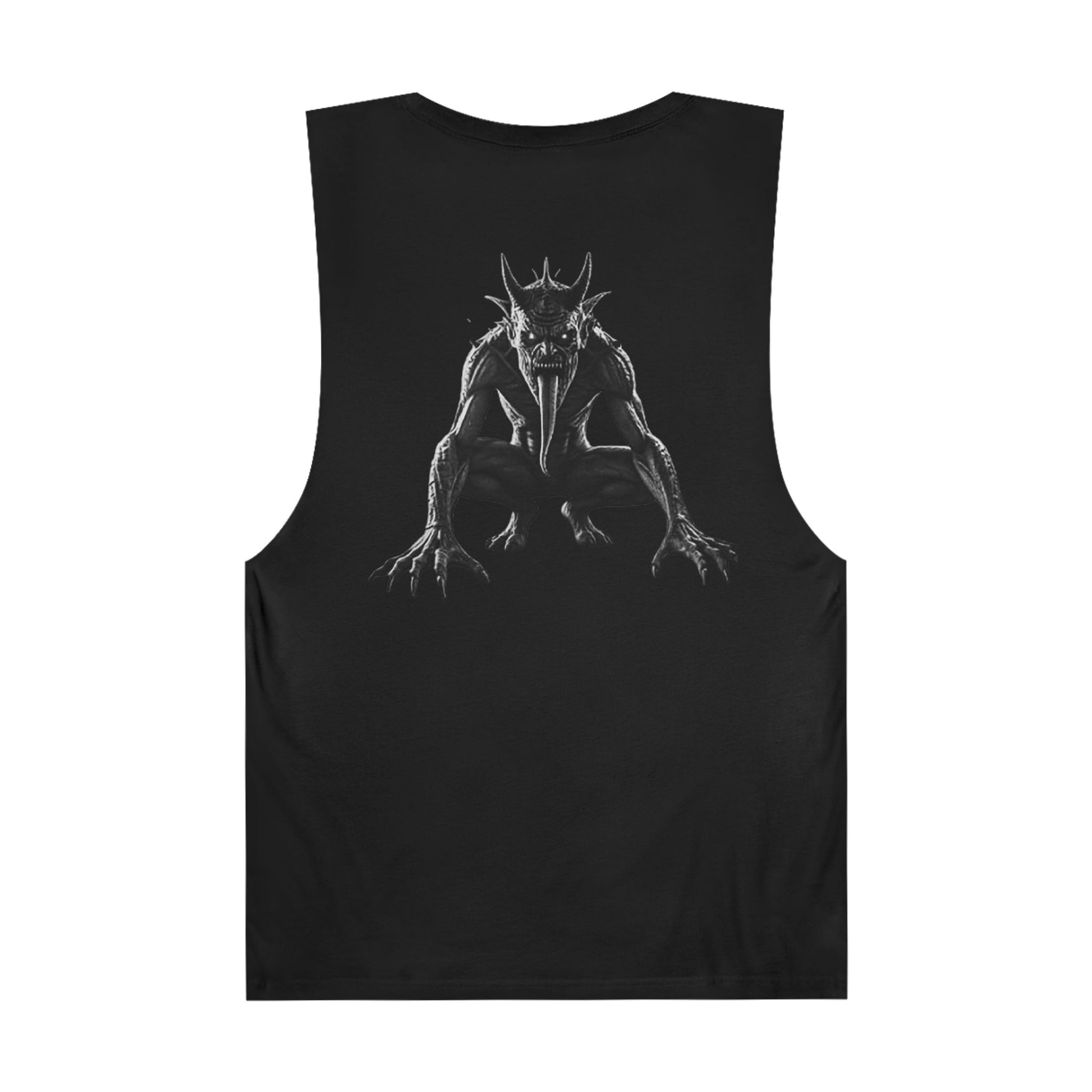 Demon Sleeveless Tee-Unisex Graphic Tank Top featuring Demon Design, Streetwear
