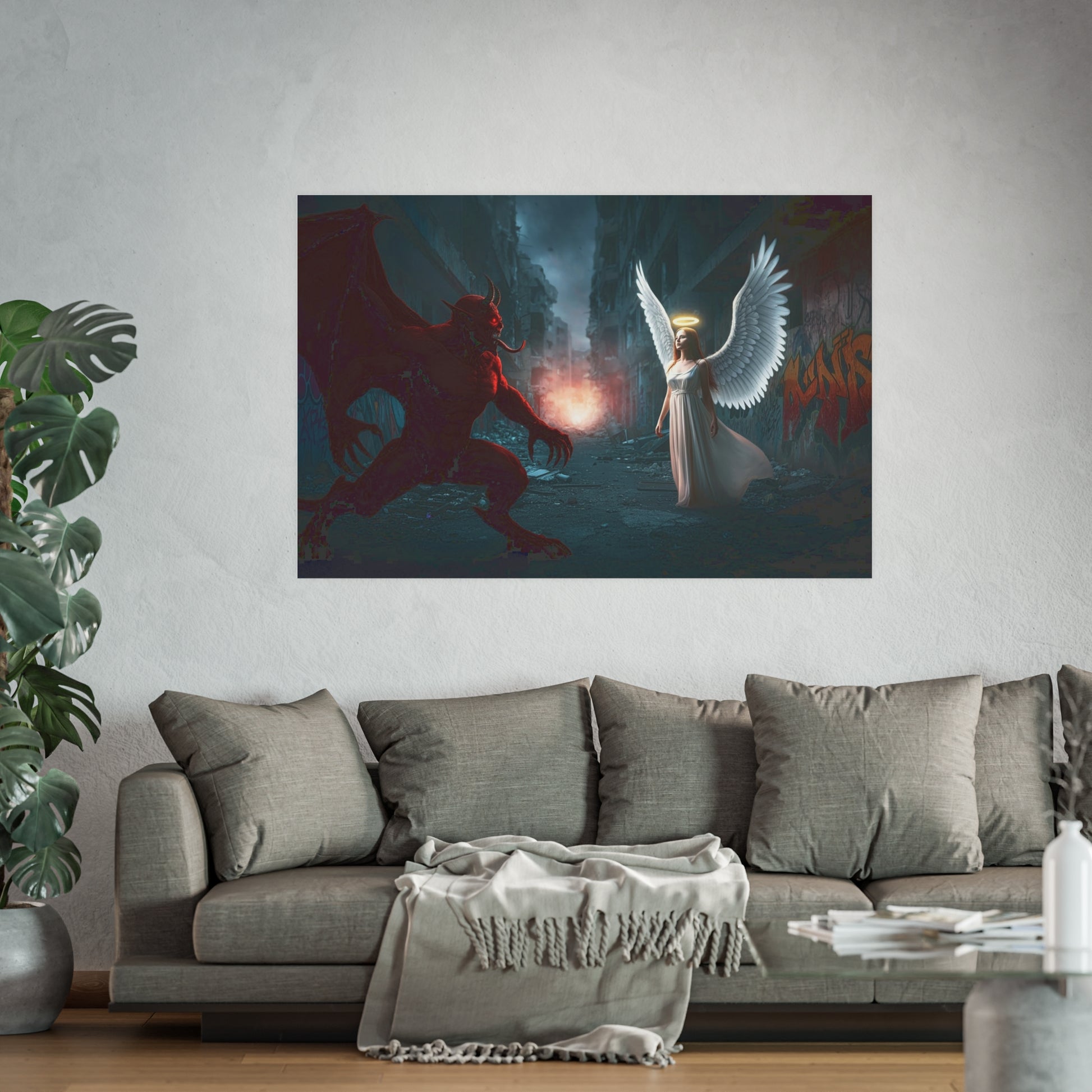 The Struggle Satin and Archival Matte Poster