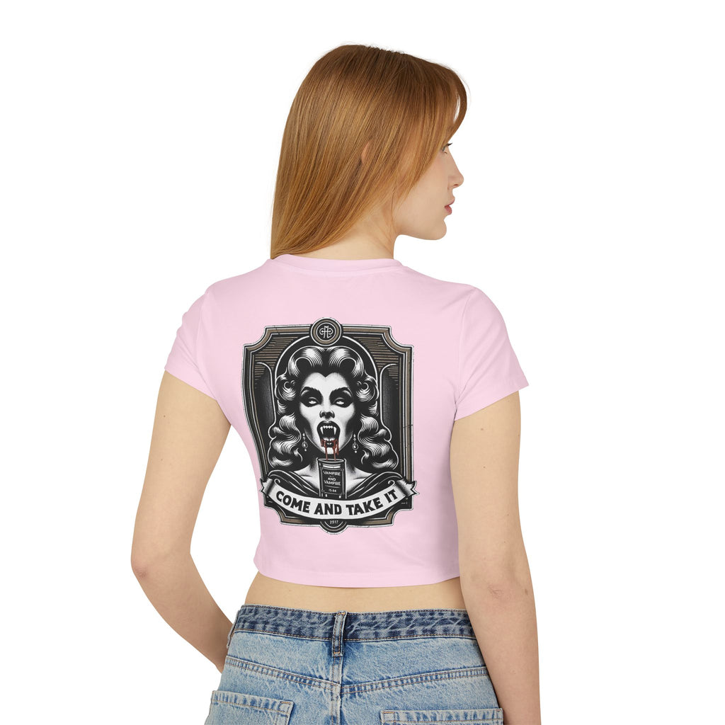 Come and Take It Vampire Women's Baby Tee