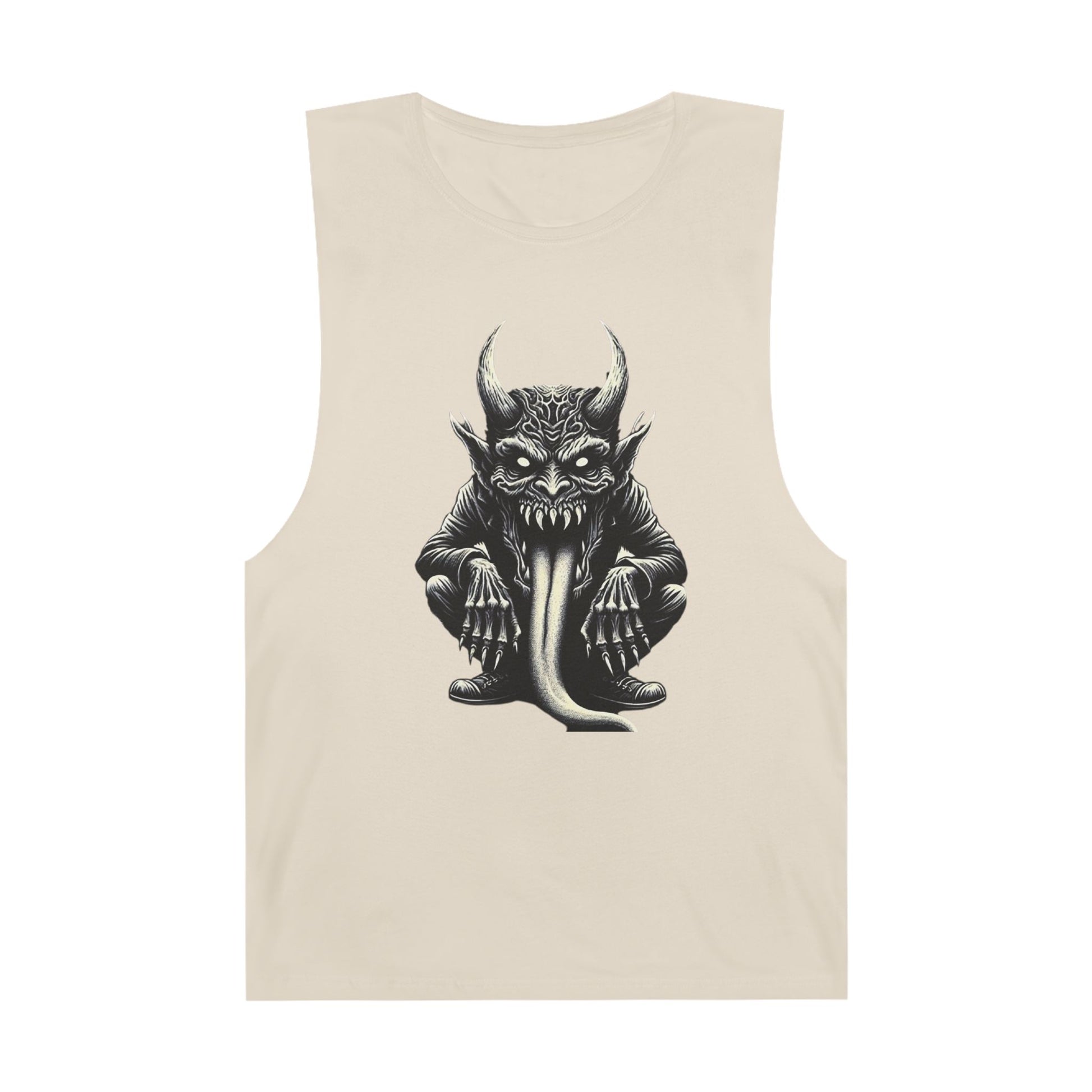 Demon Sleeveless Tee-Unisex Graphic Tank Top featuring Demon Design, Streetwear
