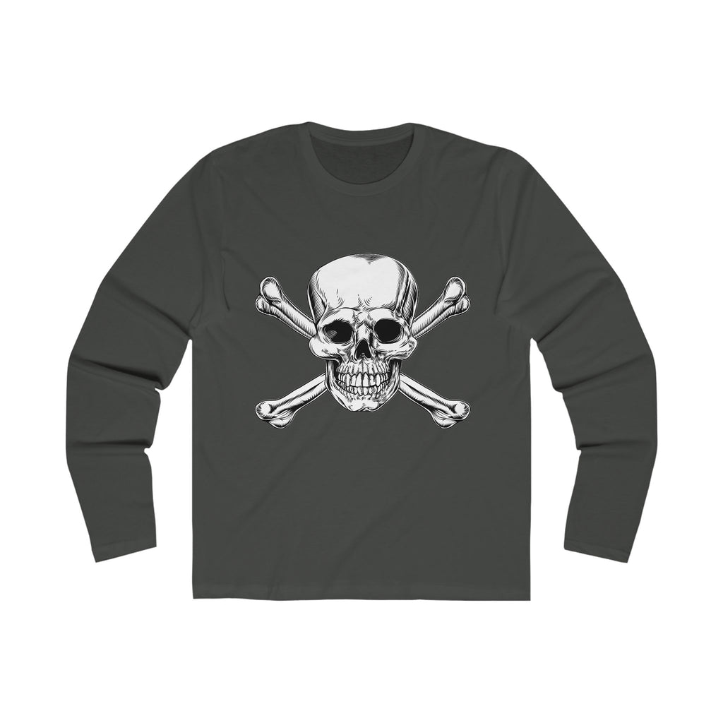 Skull and Crossbones Men's Long Sleeve Crew Tee