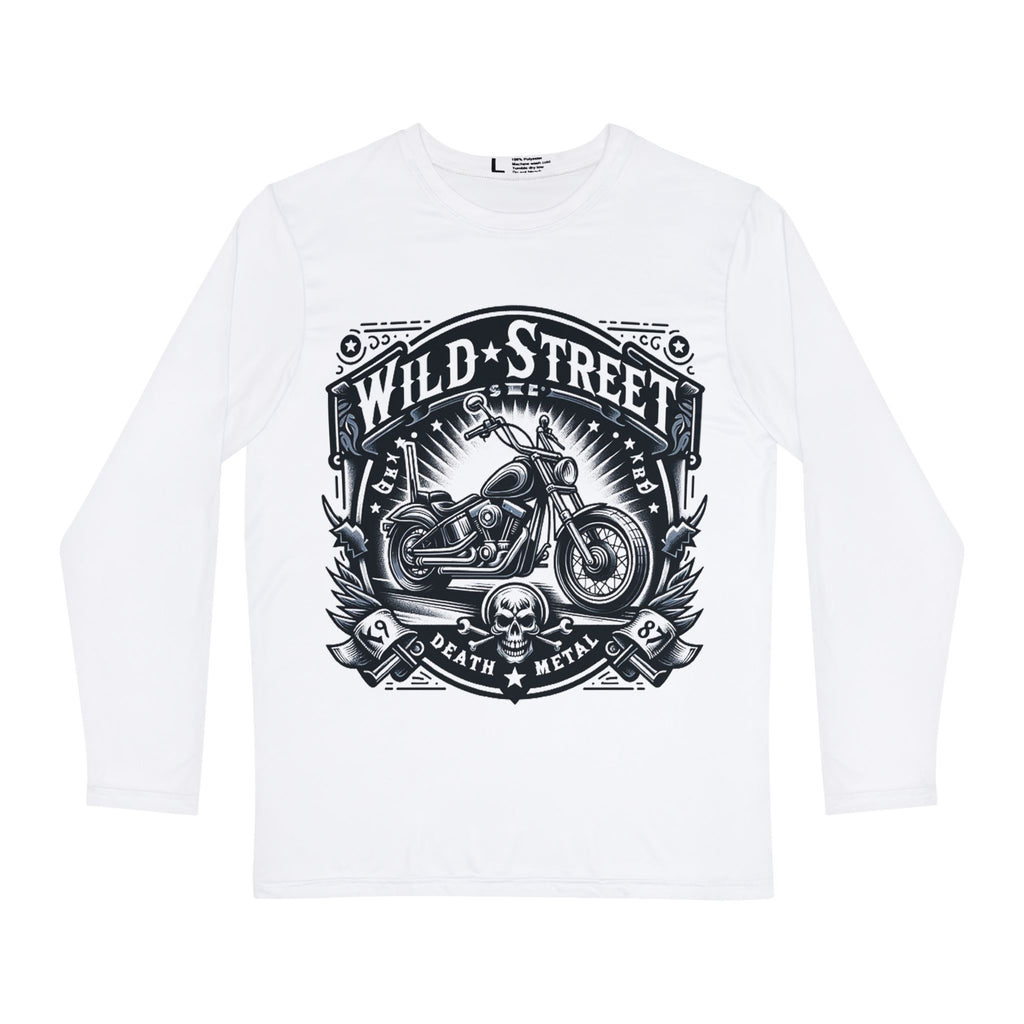 Wild Street Biker-Men's Long Sleeve Shirt (AOP)