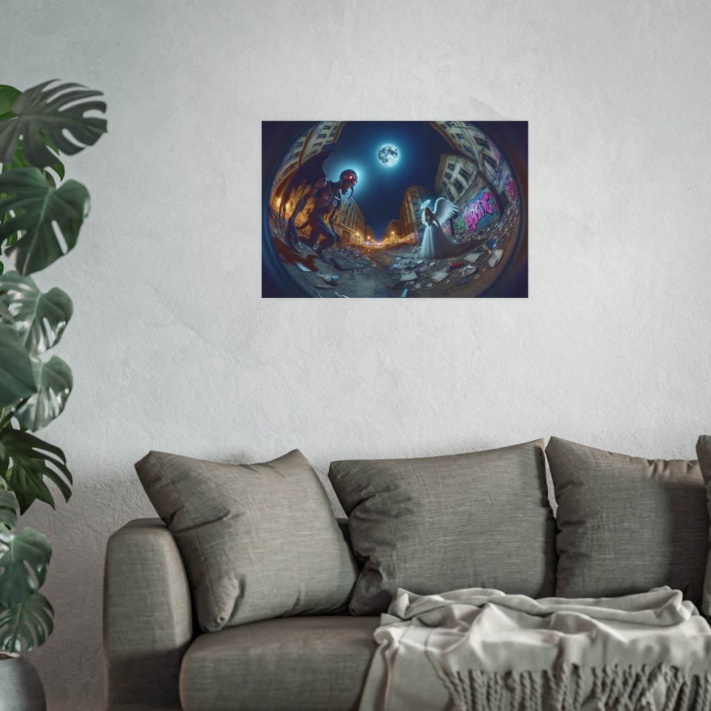 The VortexSatin and Archival Matte Poster
