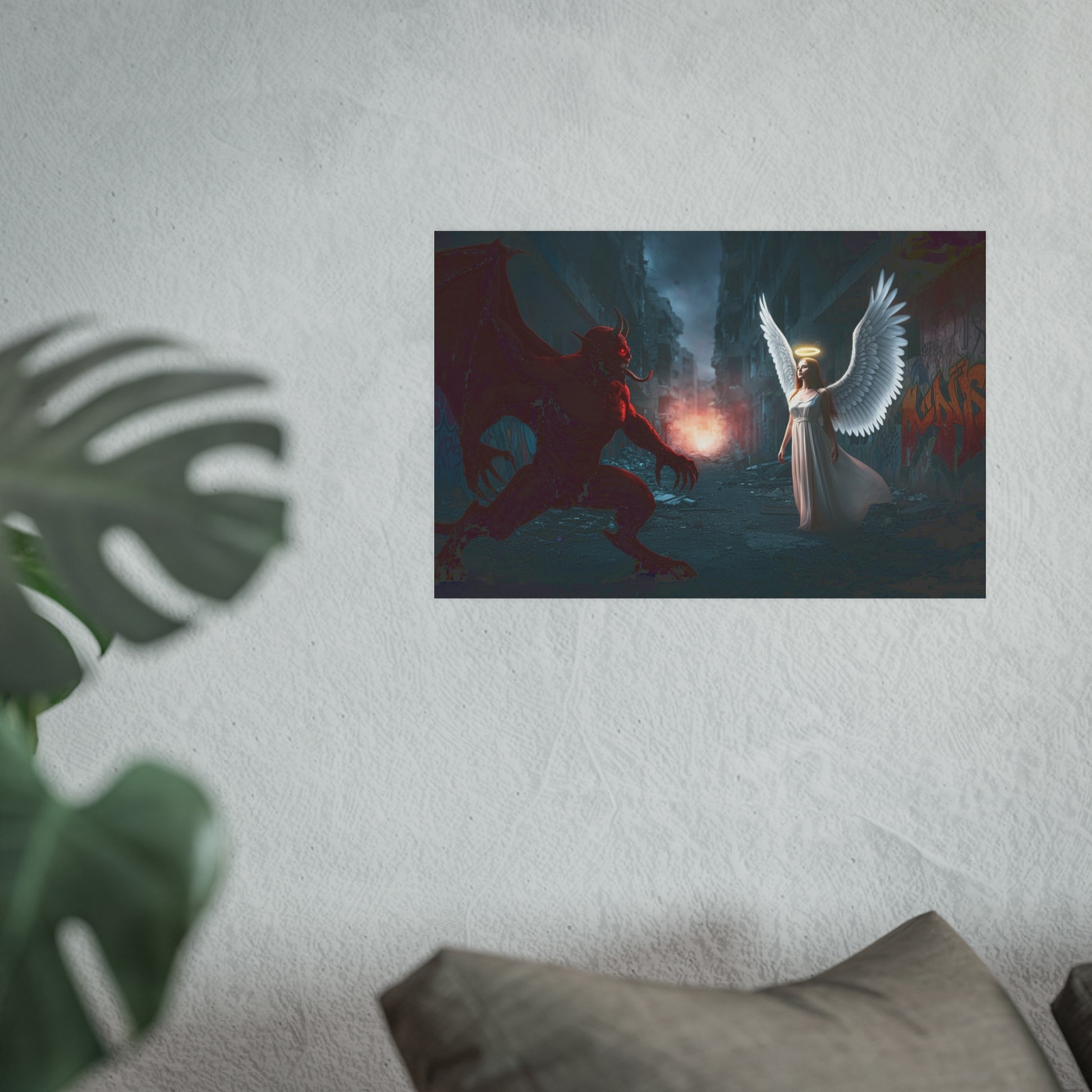 The Struggle Satin and Archival Matte Poster