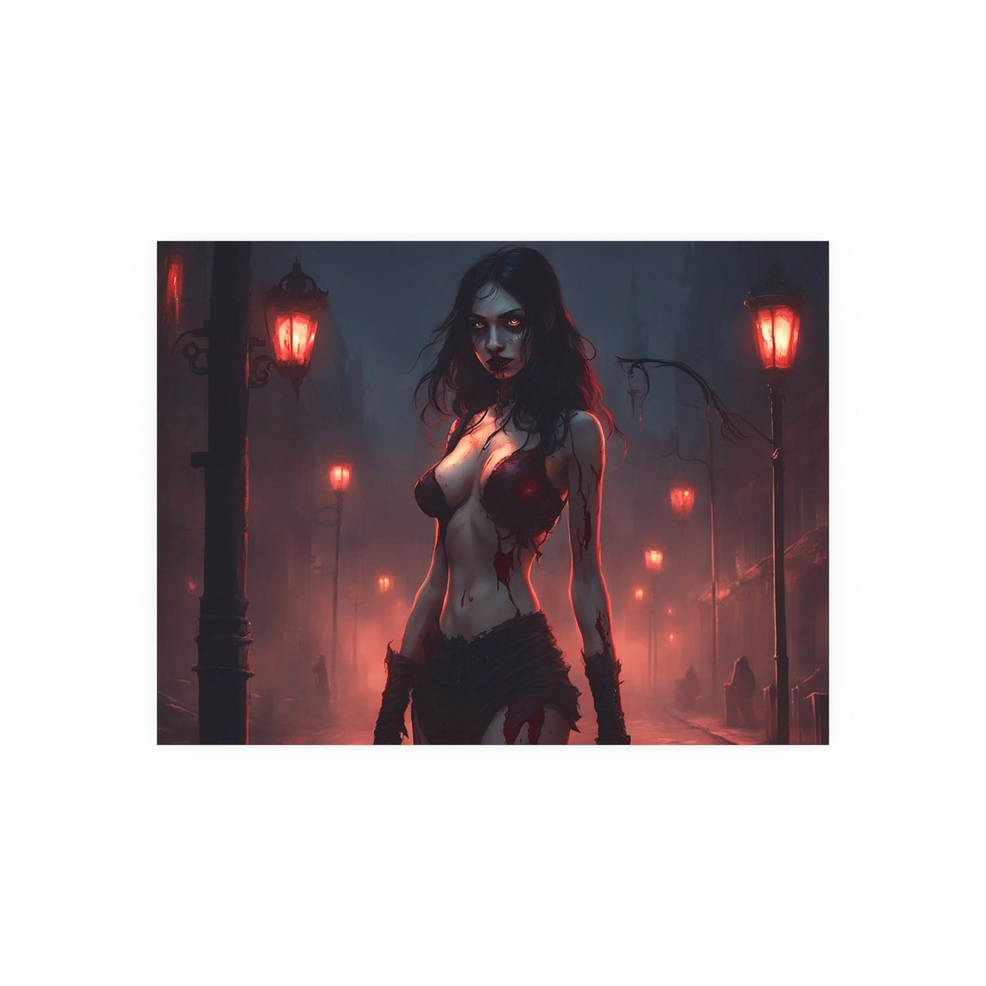 Bloody Streets Satin and Archival Matte Poster