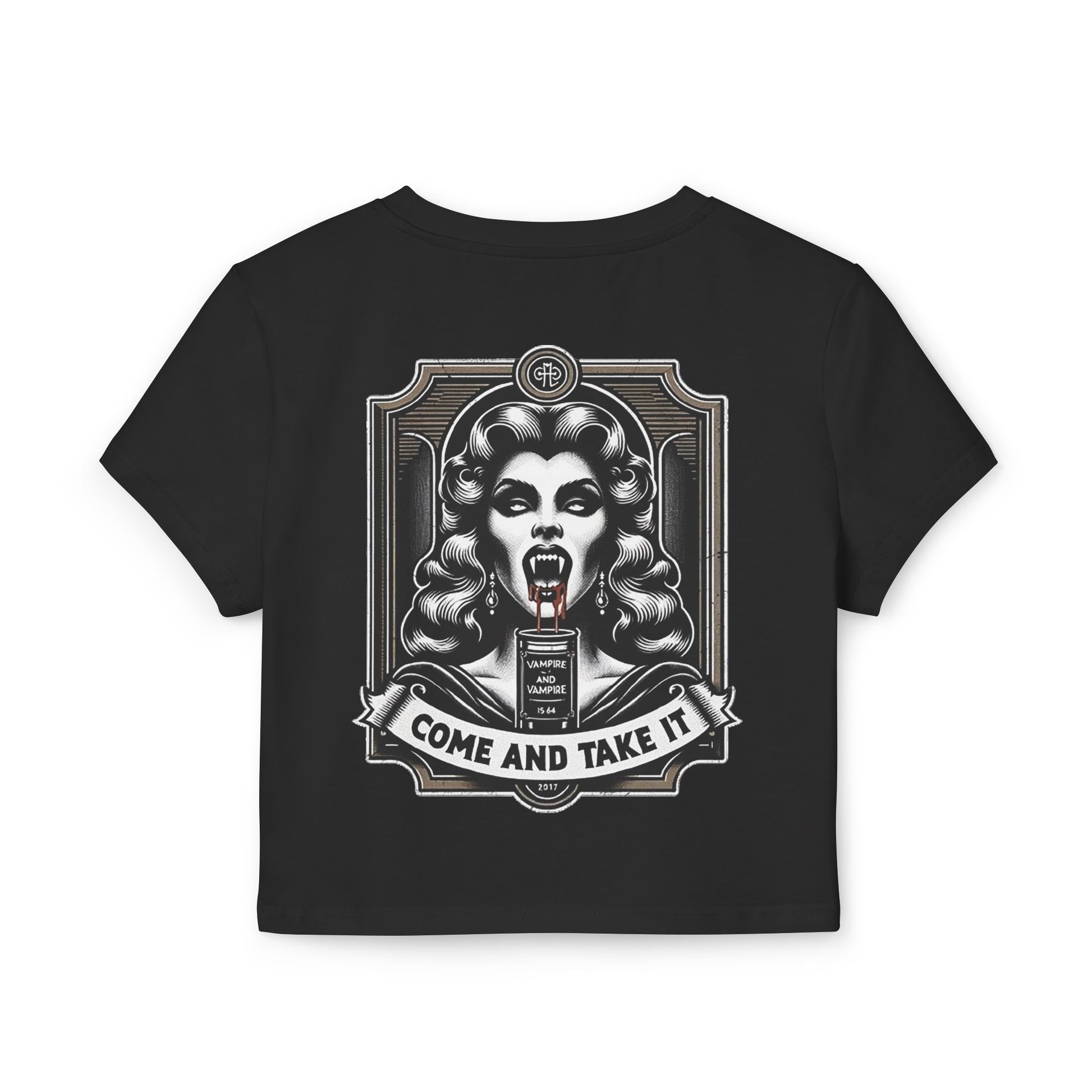 Come and Take It Vampire Women's Baby Tee