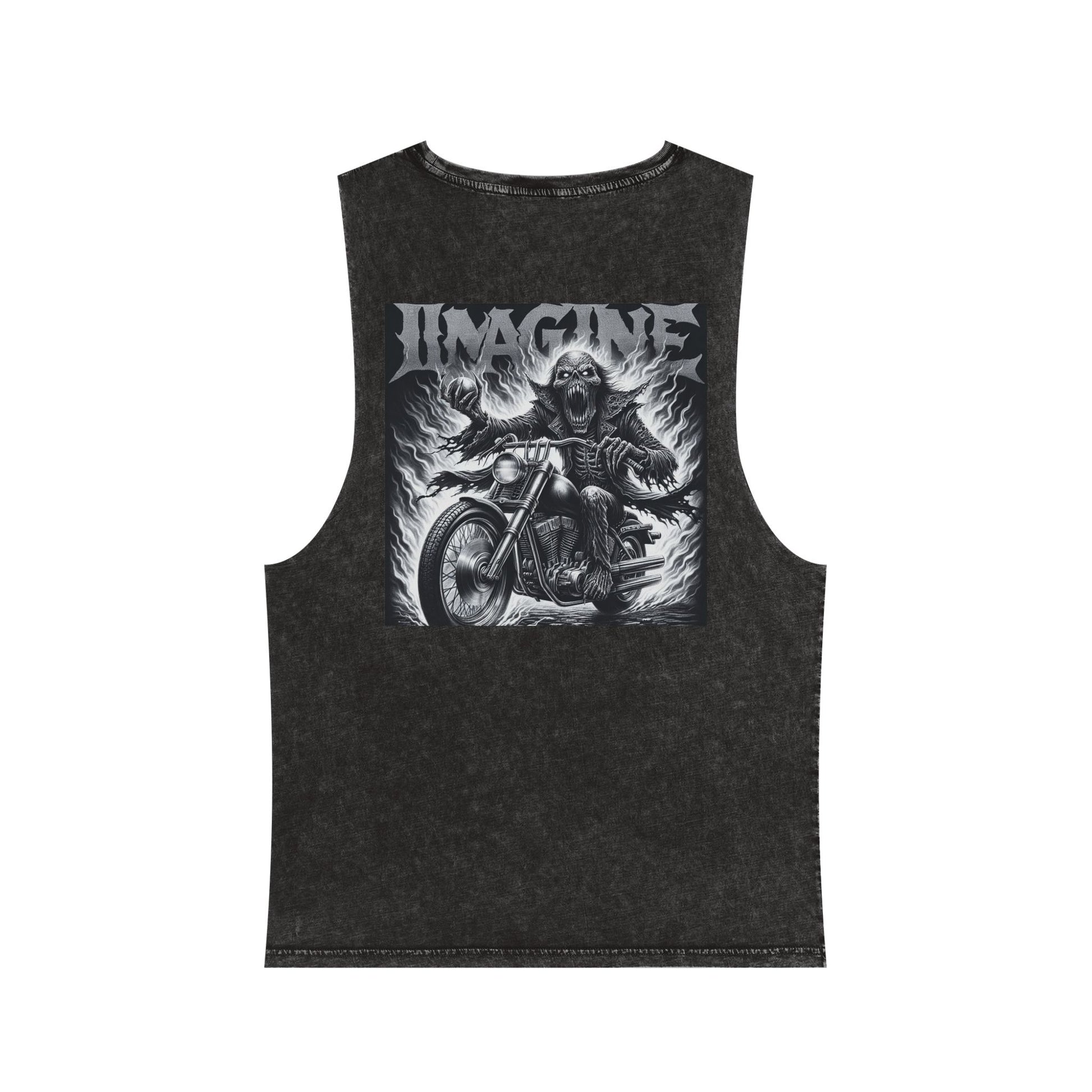 Ghost Riders Unisex Stonewash Tank Top