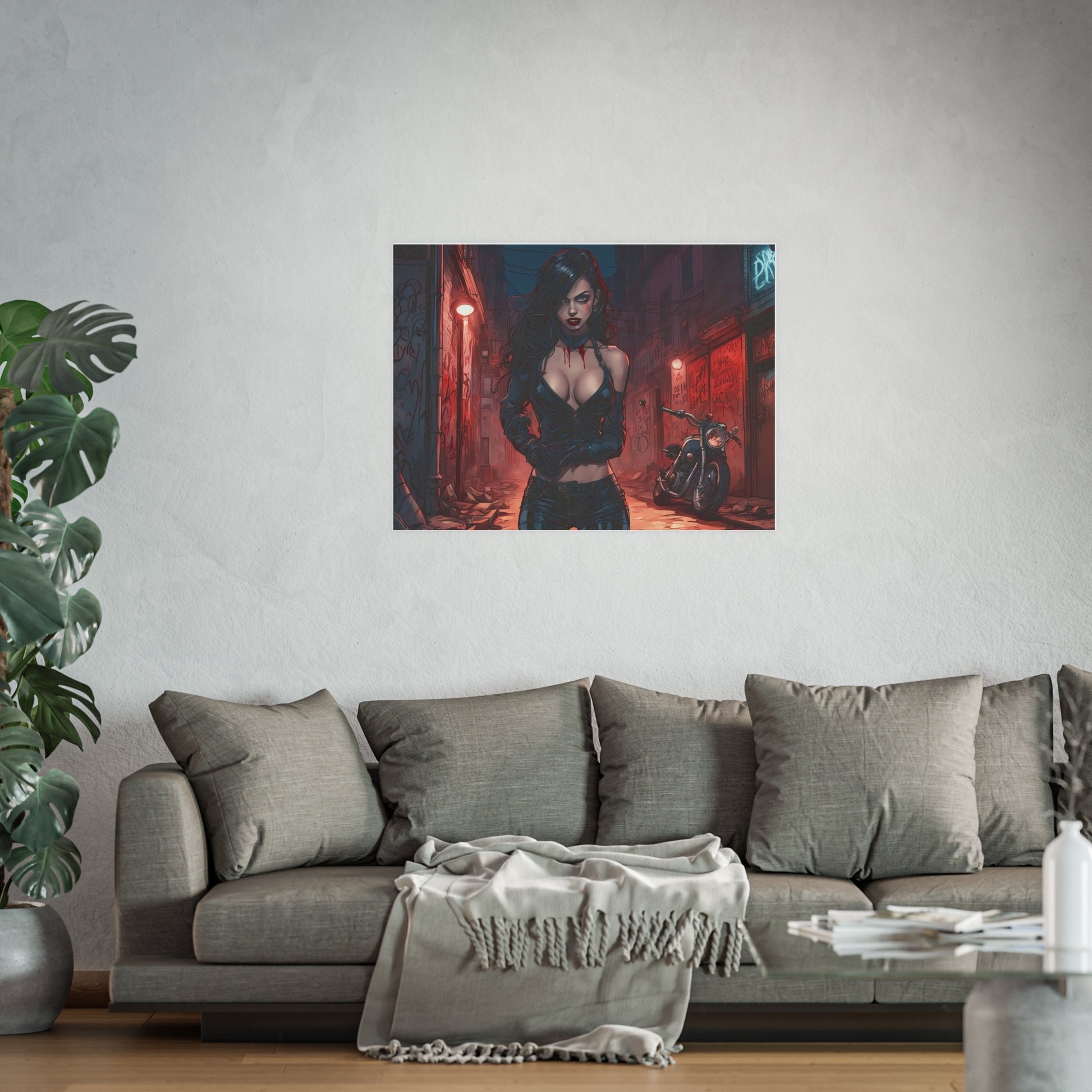 Dangerous Alley Satin and Archival Matte Poster