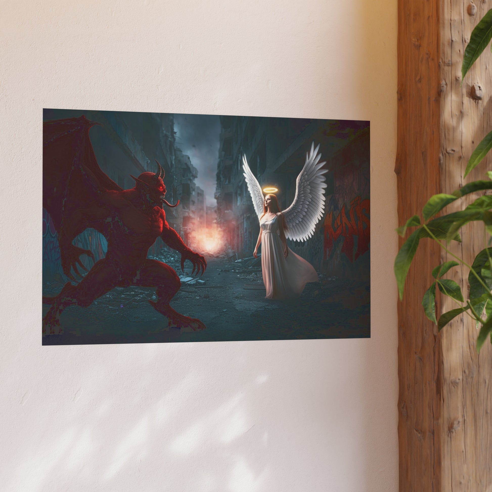 The Struggle Satin and Archival Matte Poster