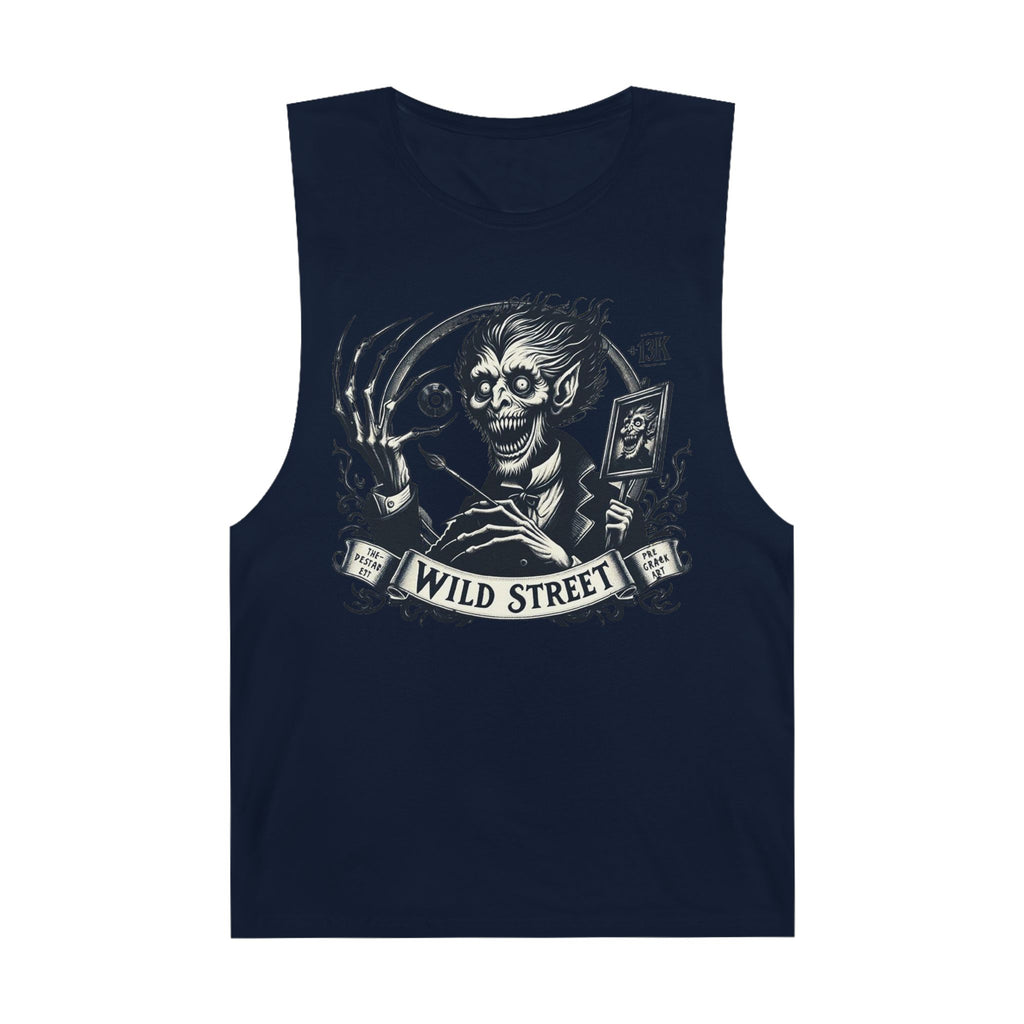 Crazy Wild Street Sleeveless Tee-Wild Street Graphic Tank Top, Gothic Style Apparel