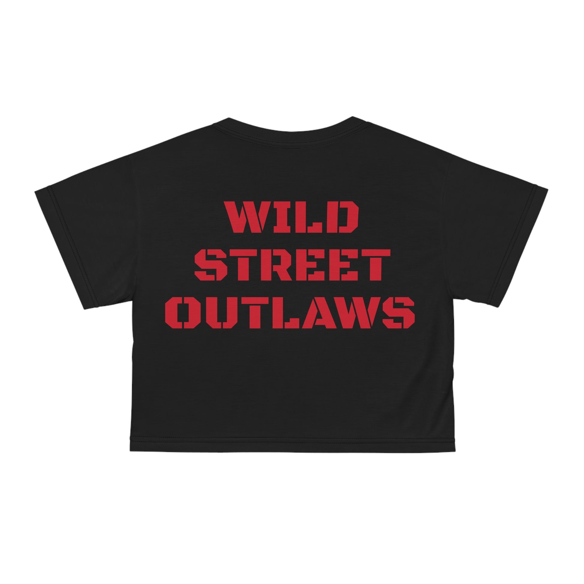 WILD STREET OUTLAWS AOP Crop Tee