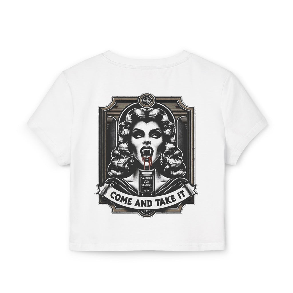 Come and Take It Vampire Women's Baby Tee