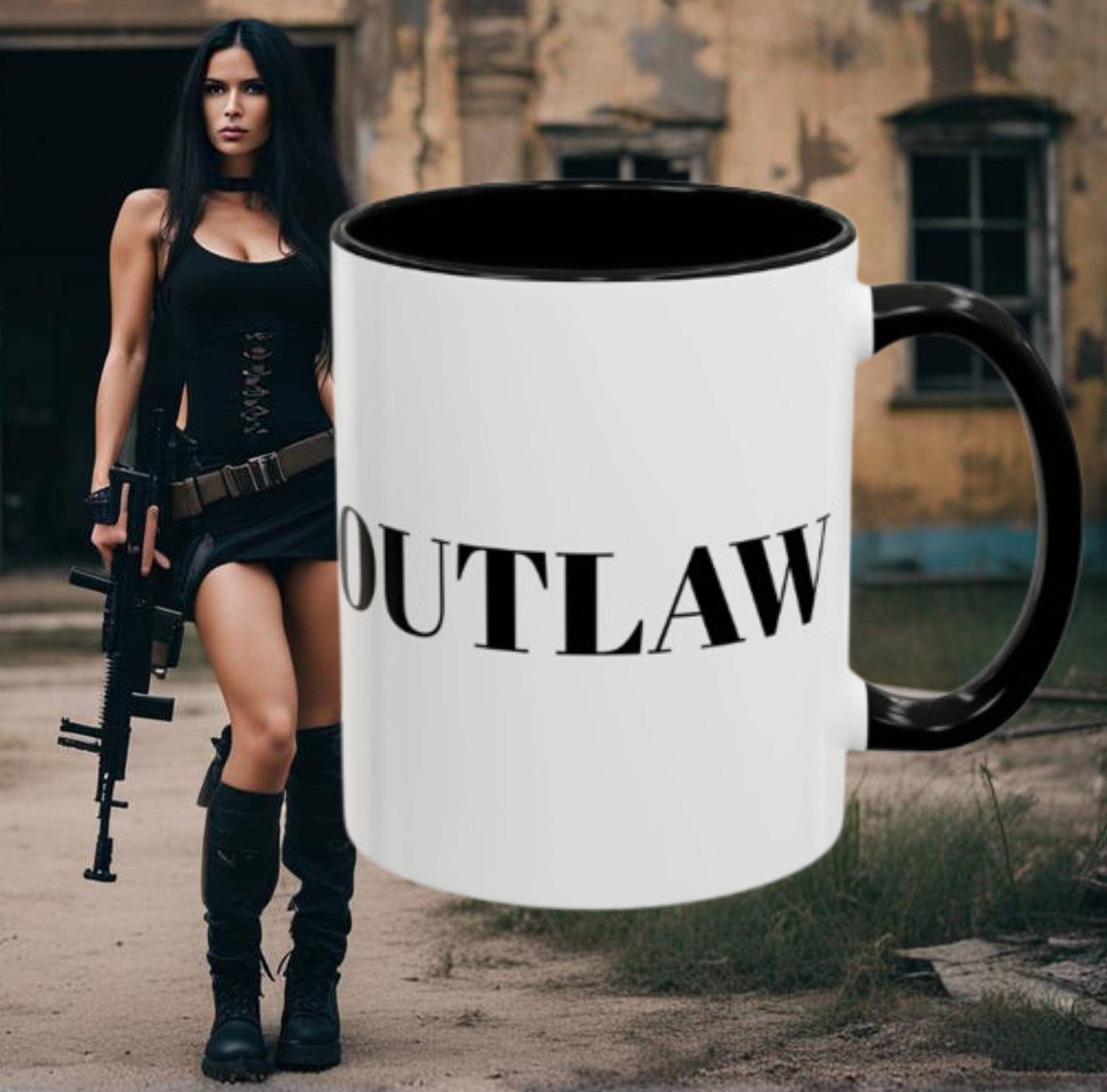 Outlaw Coffee Mug (11, 15oz)