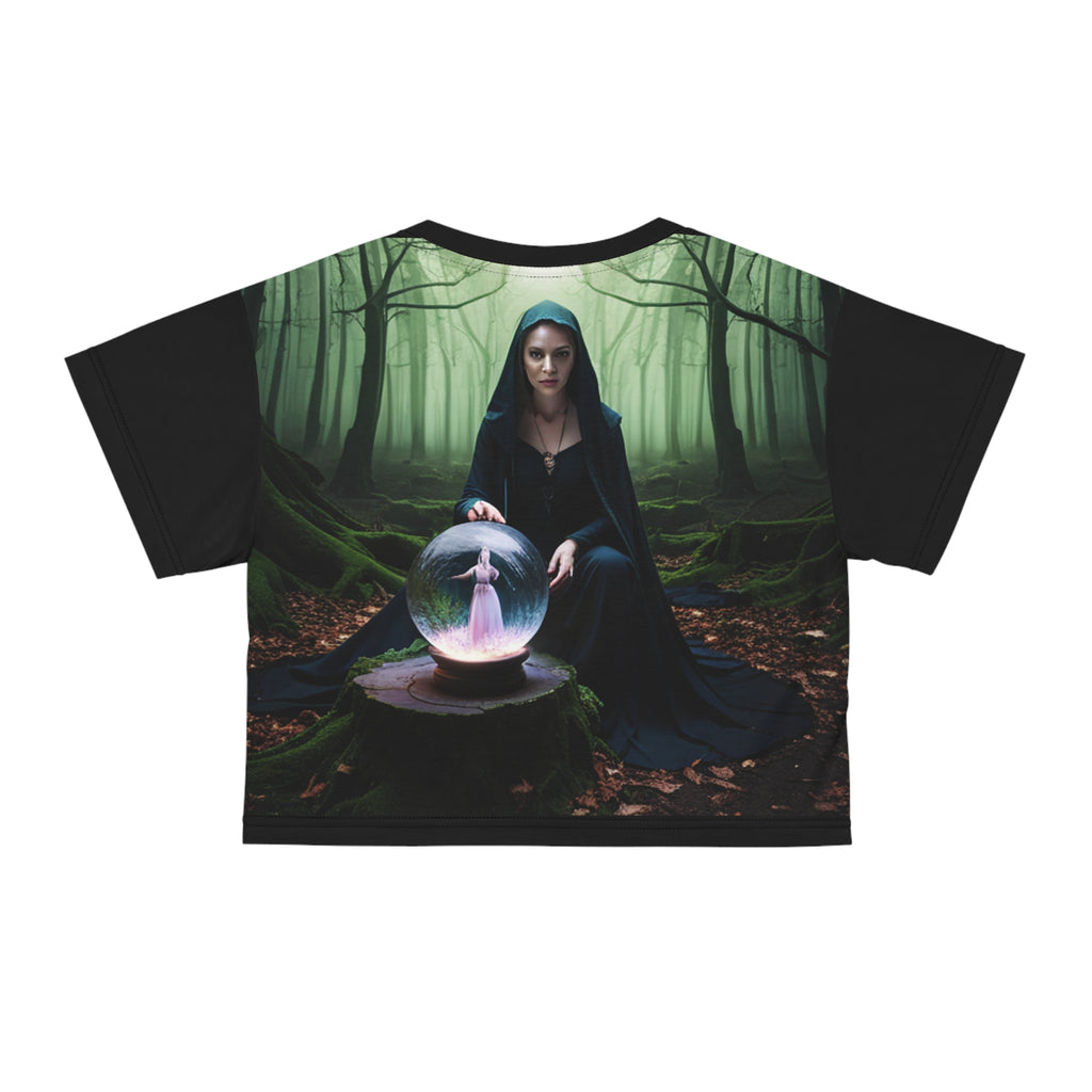 The Microcosm-Crop Tee (AOP)