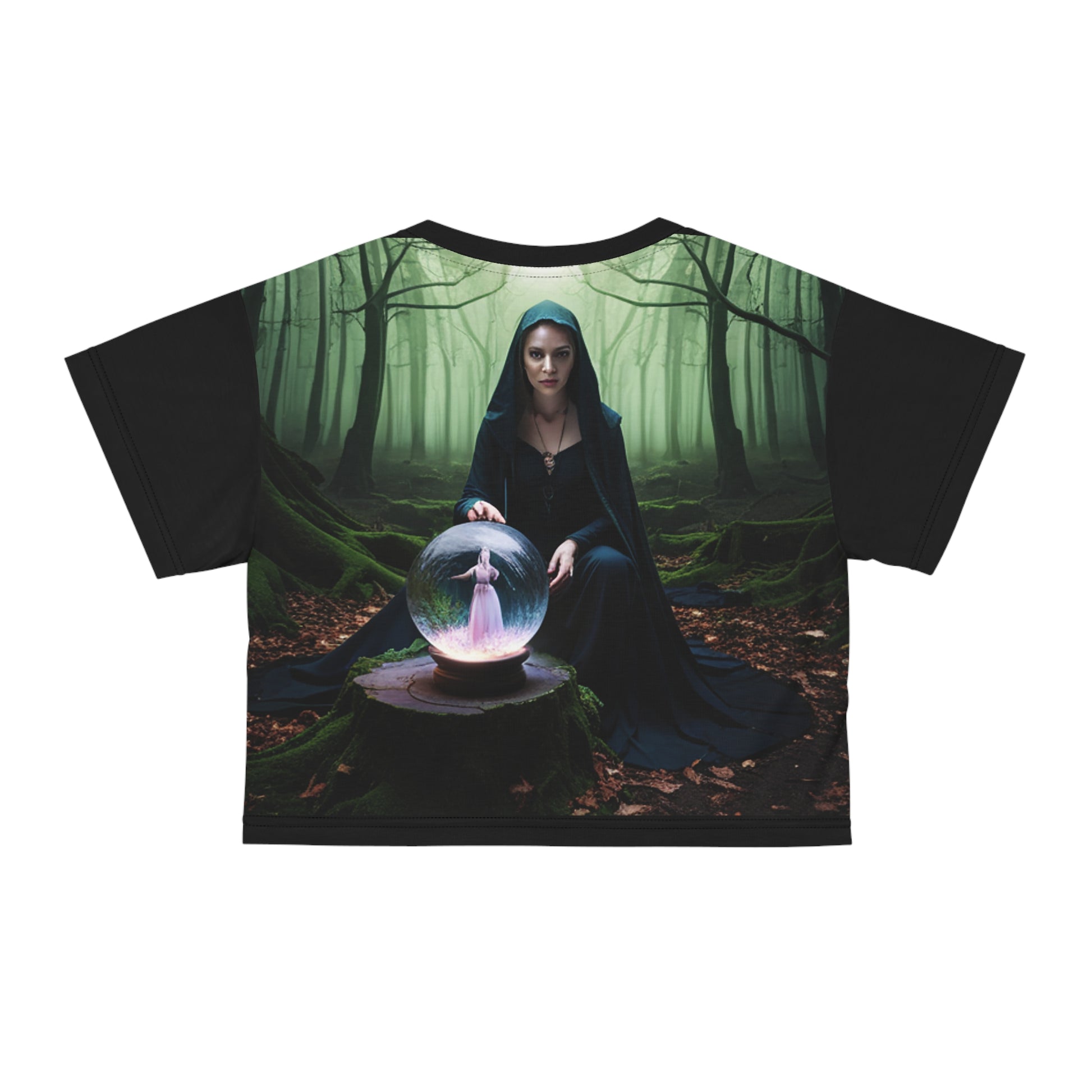 The Microcosm-Crop Tee (AOP)