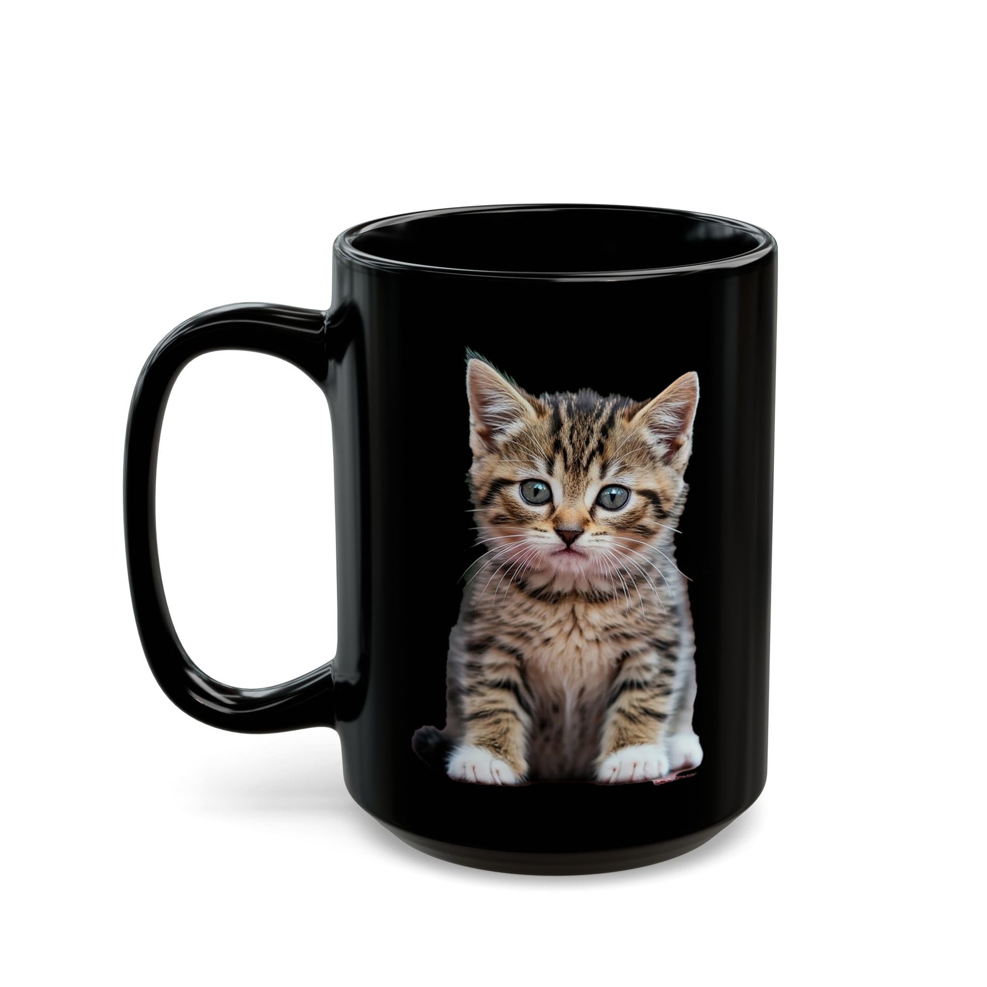 Kitty Black Mug (11oz, 15oz)