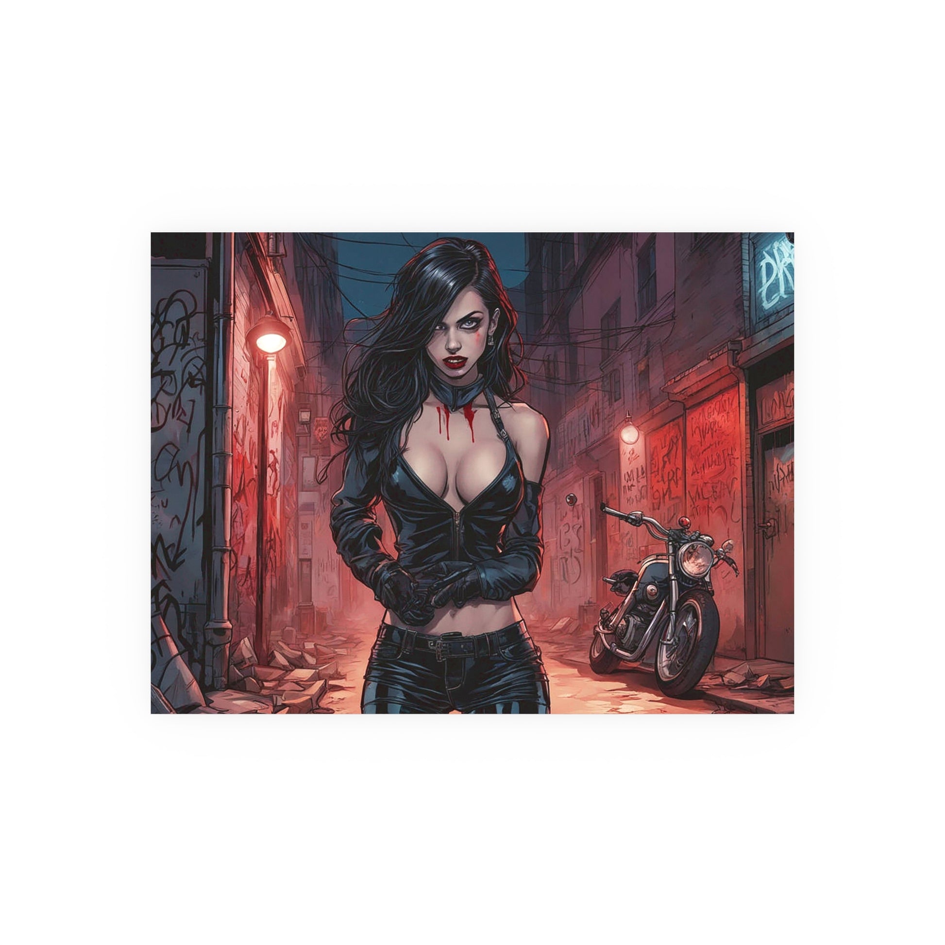 Dangerous Alley Satin and Archival Matte Poster