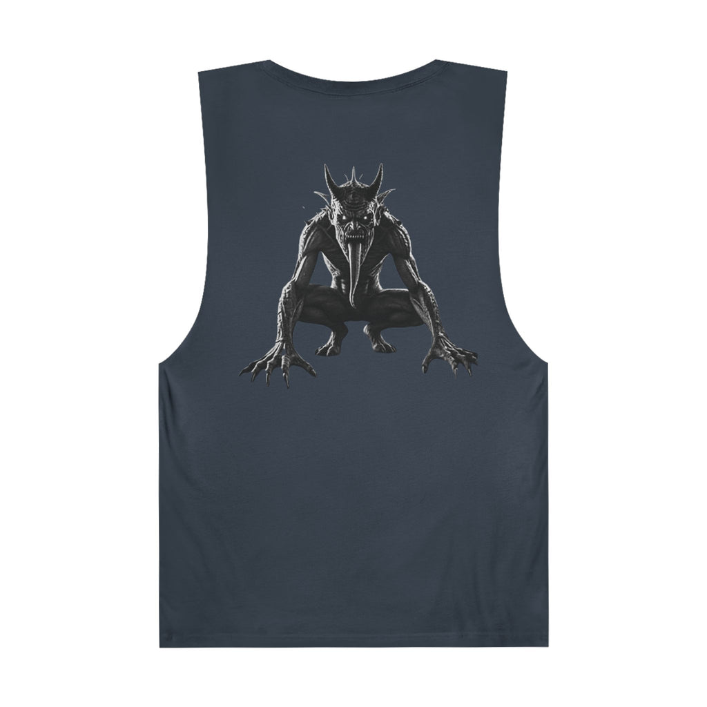 Demon Sleeveless Tee-Unisex Graphic Tank Top featuring Demon Design, Streetwear