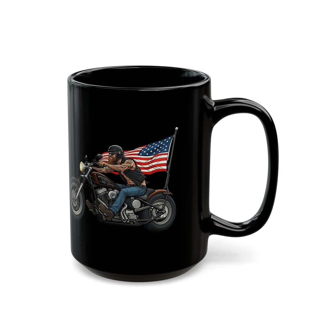 American Biker Black Mug (11oz, 15oz)