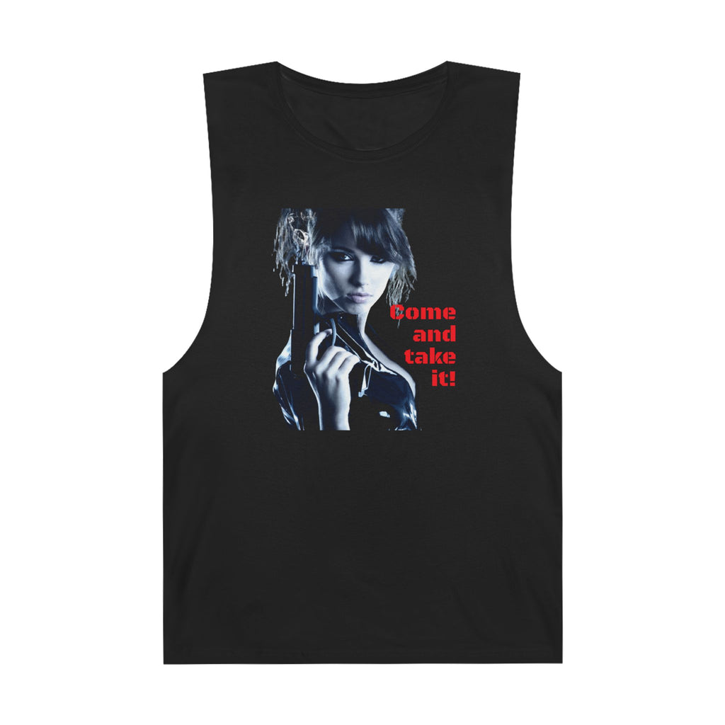 Come and take it! Version 2 Unisex Barnard Tank