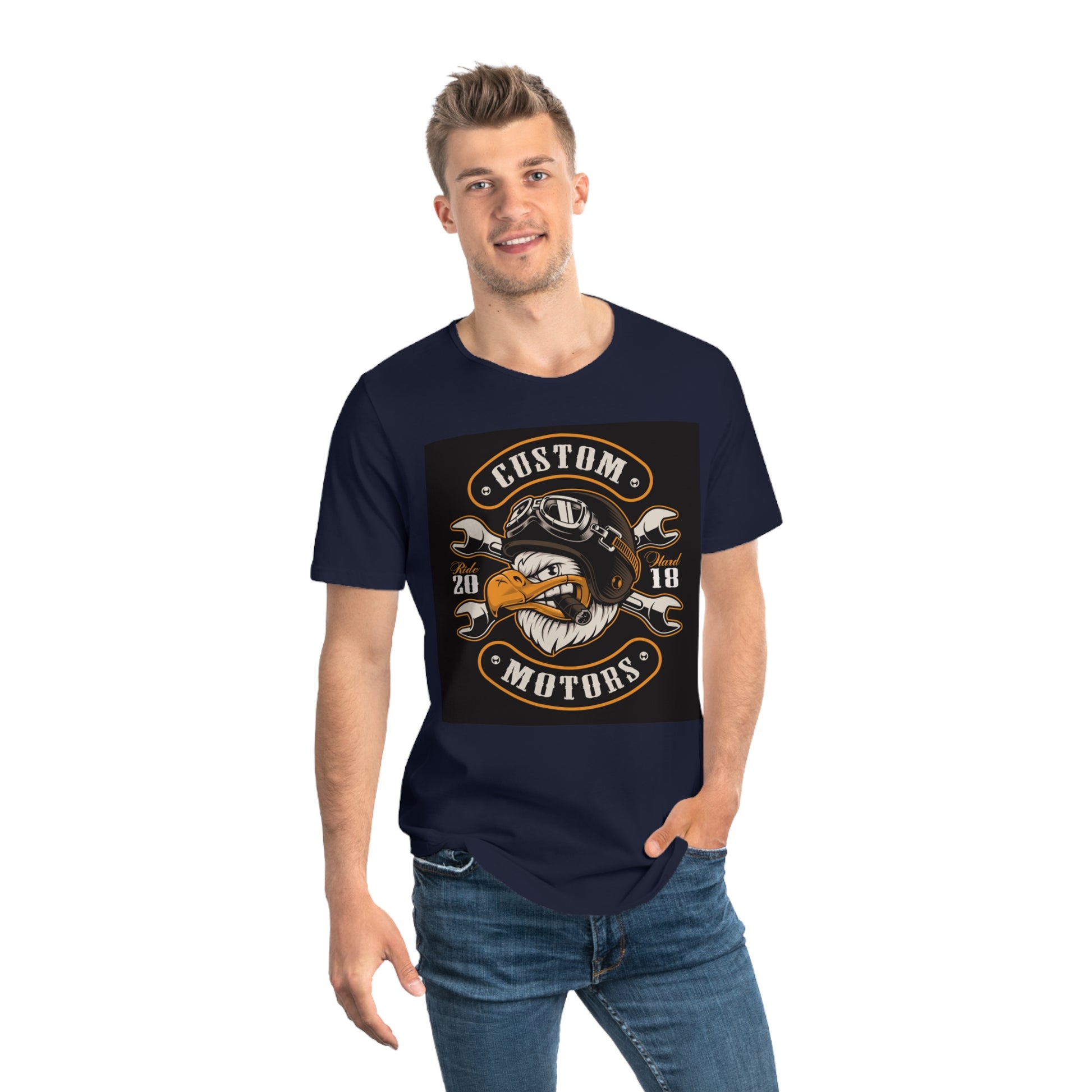 Custom Motors Curved Hem Tee