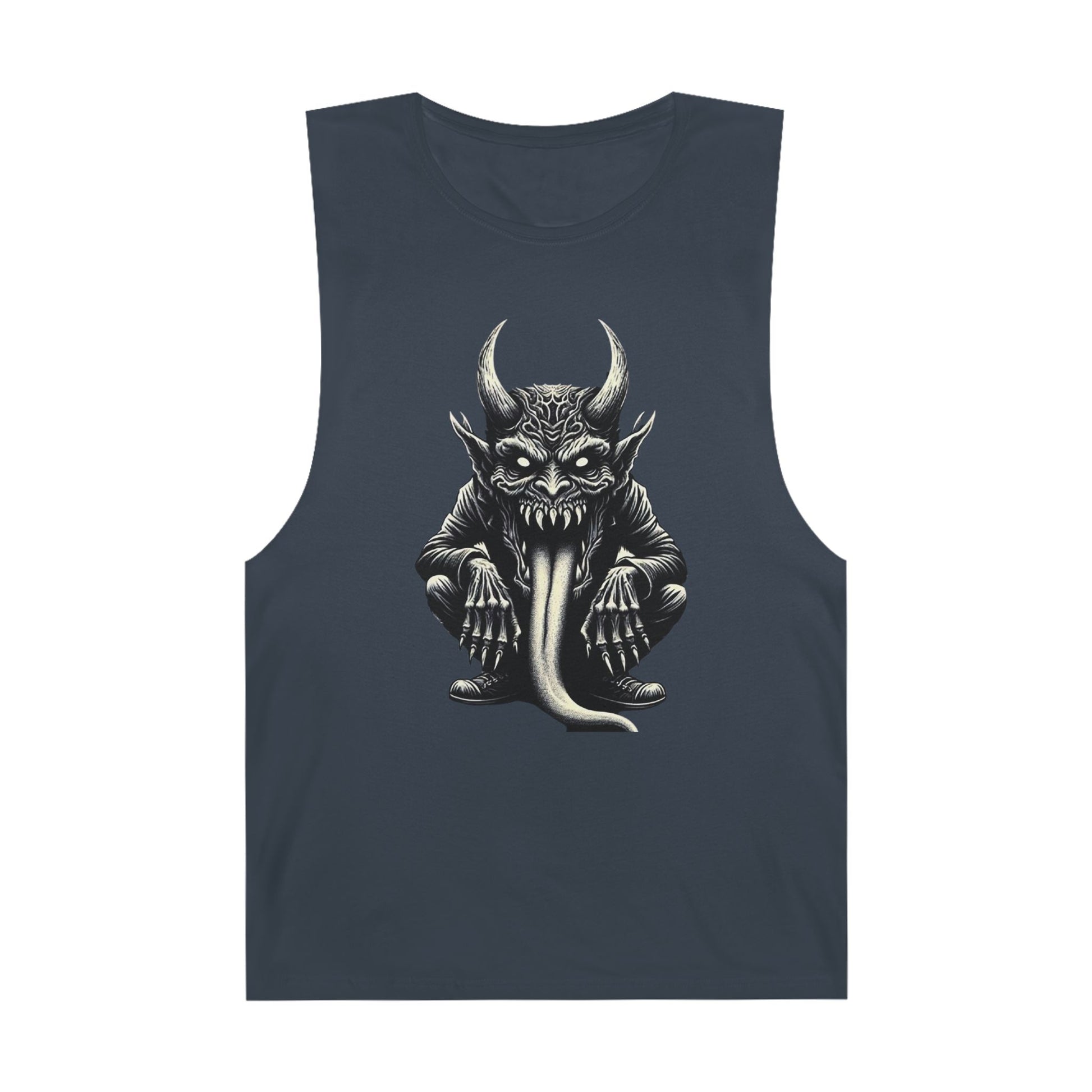 Demon Sleeveless Tee-Unisex Graphic Tank Top featuring Demon Design, Streetwear